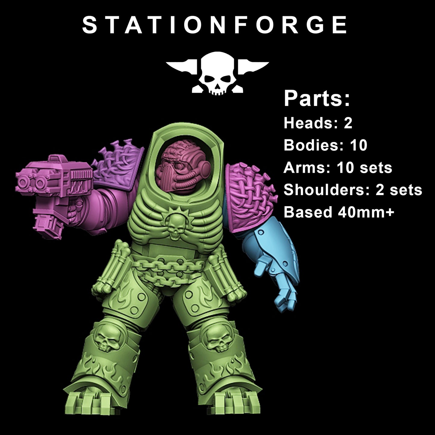 Produktová fotografie Tabletop 28mm The Printing Goes Ever On (TPGEO) 0: Doom Reaper Vanguards
