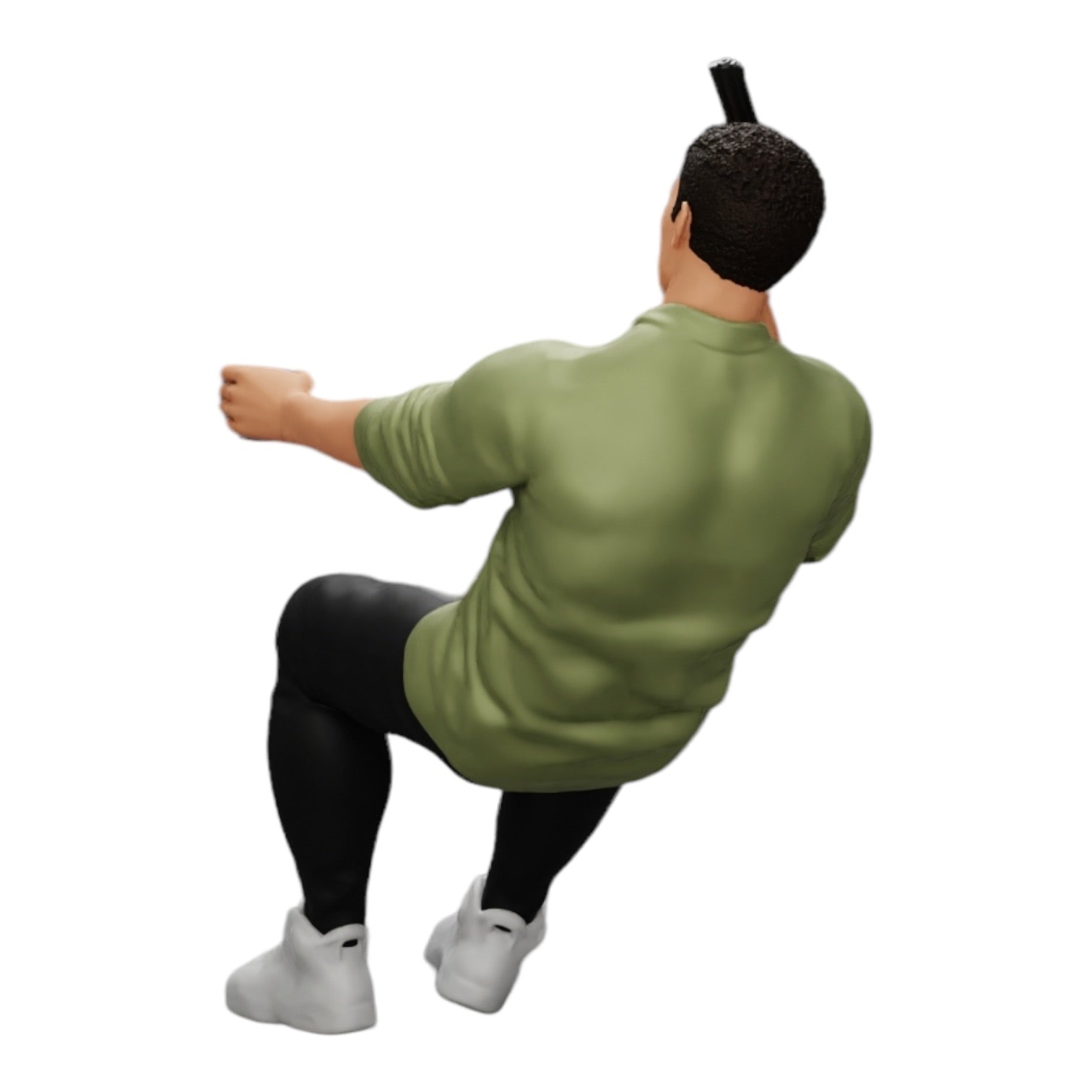 Diorama Modellbau Produktfoto 0: Sitzender Gangster mit Glas Whiskey und Waffe am Pokertisch (Ref Nr. A5)