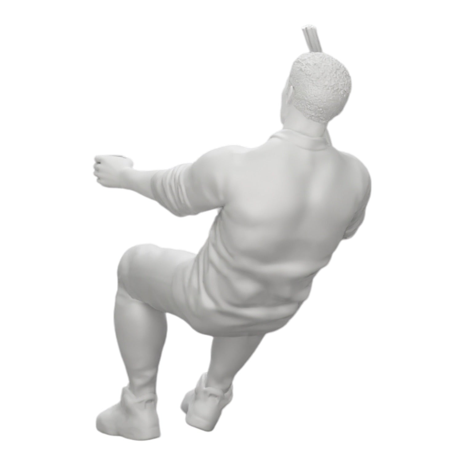 Diorama Modellbau Produktfoto 0: Sitzender Gangster mit Glas Whiskey und Waffe am Pokertisch (Ref Nr. A5)