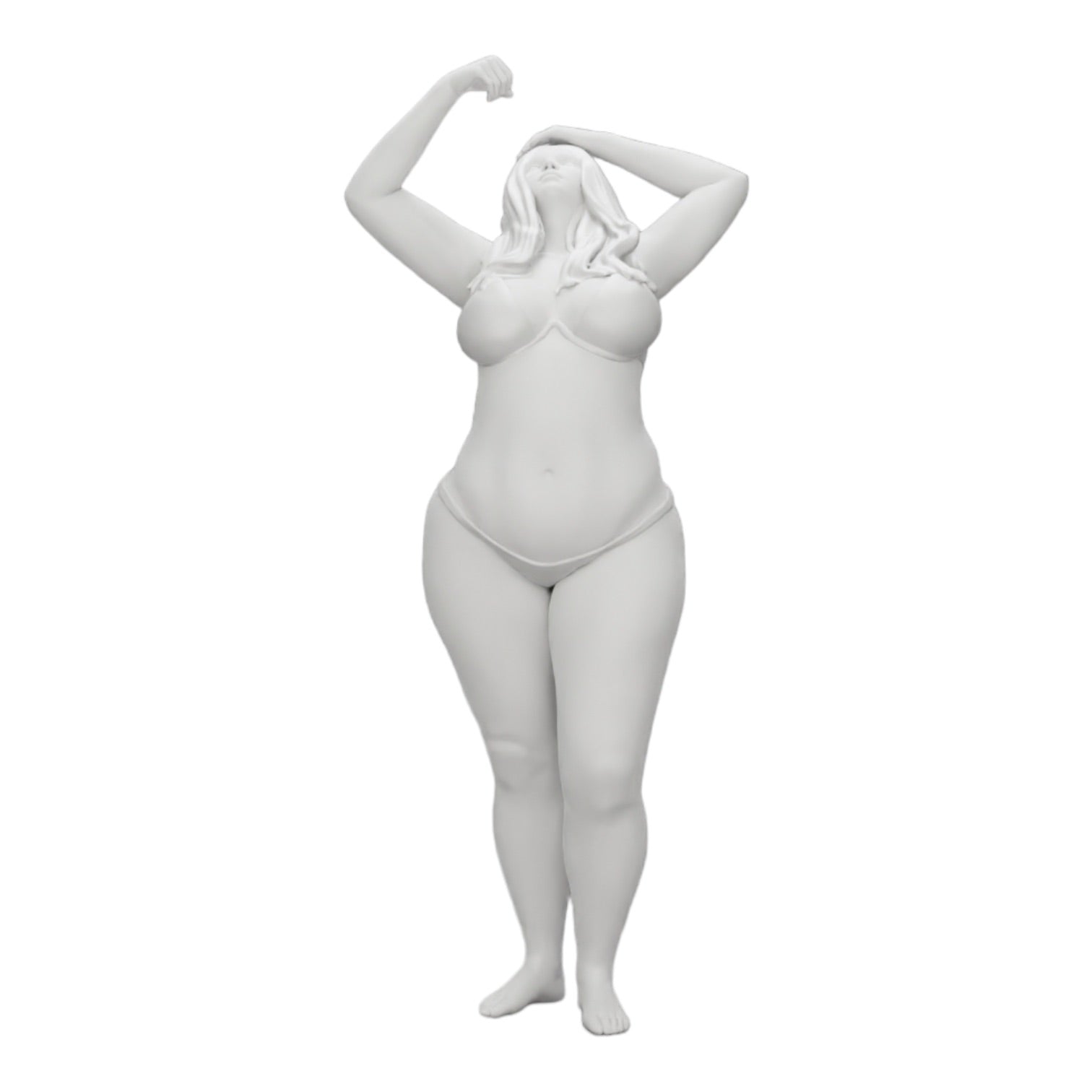 Diorama model building product photo 0: Girl in bikini under the shower (Ref No. A8)