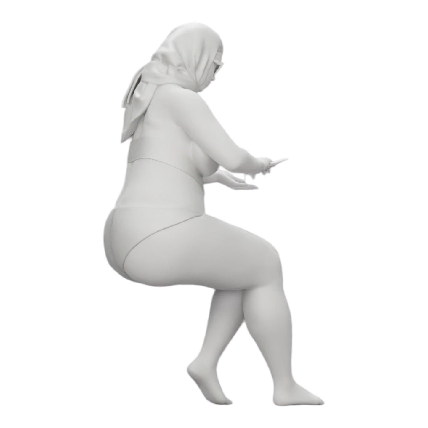 Diorama modelářství produktová fotografie 0: Sexy žena v bikinách a slunečních brýlích s opalovacím krémem na pláži (Ref č. A9)