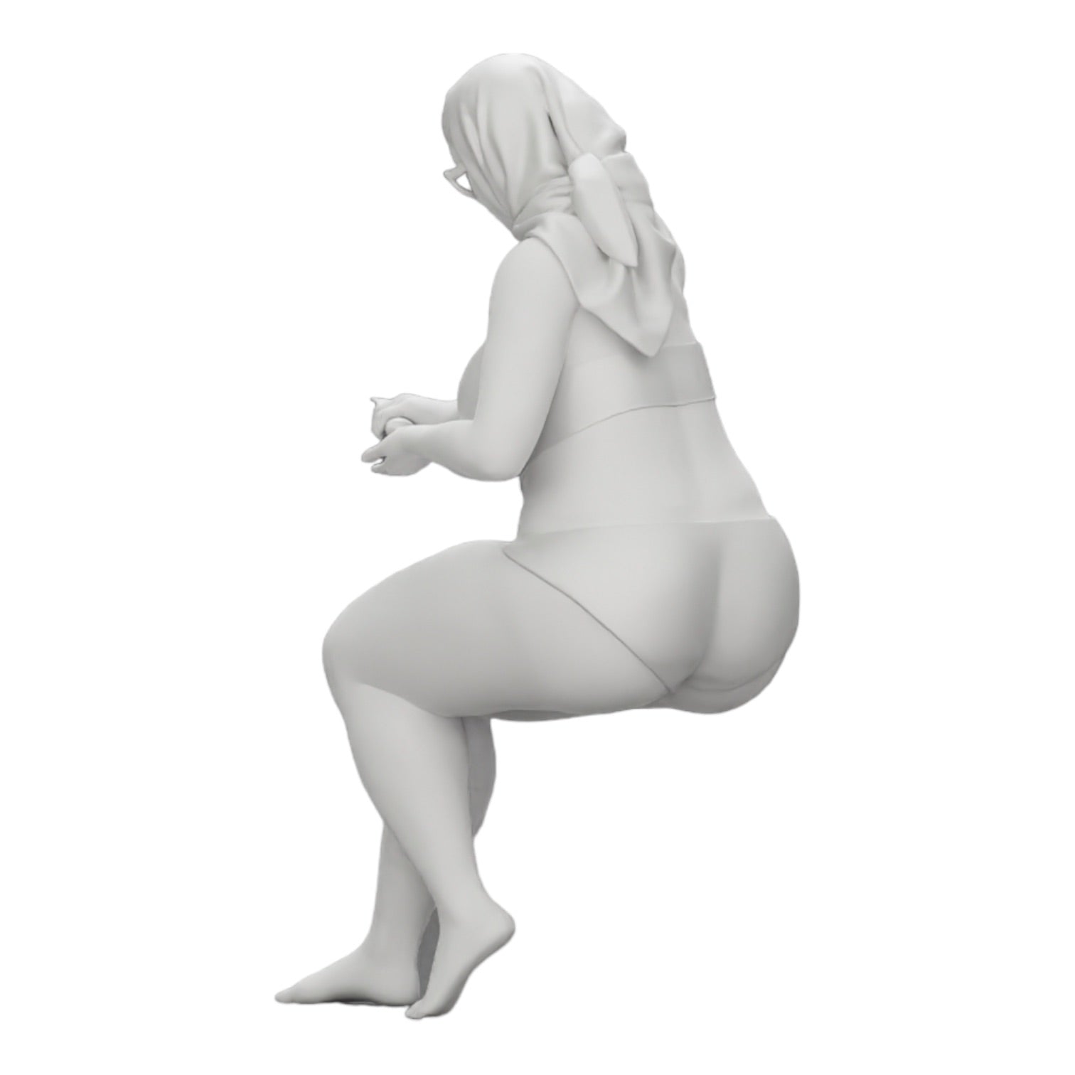 Diorama model building product photo 0: Sexy woman in bikini and sunglasses with sunscreen at the beach (Ref No. A9)