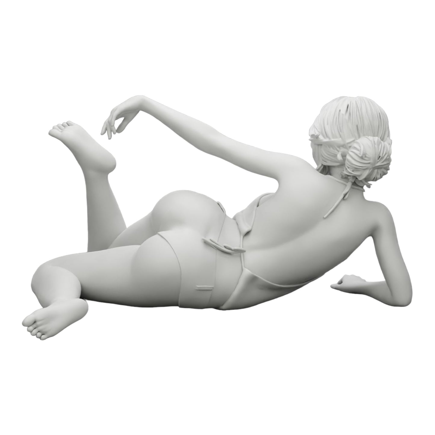 Modelo de diorama foto de produto 0: Rapariga sexy com óculos de sol e biquíni na praia (Ref Nr. A33)