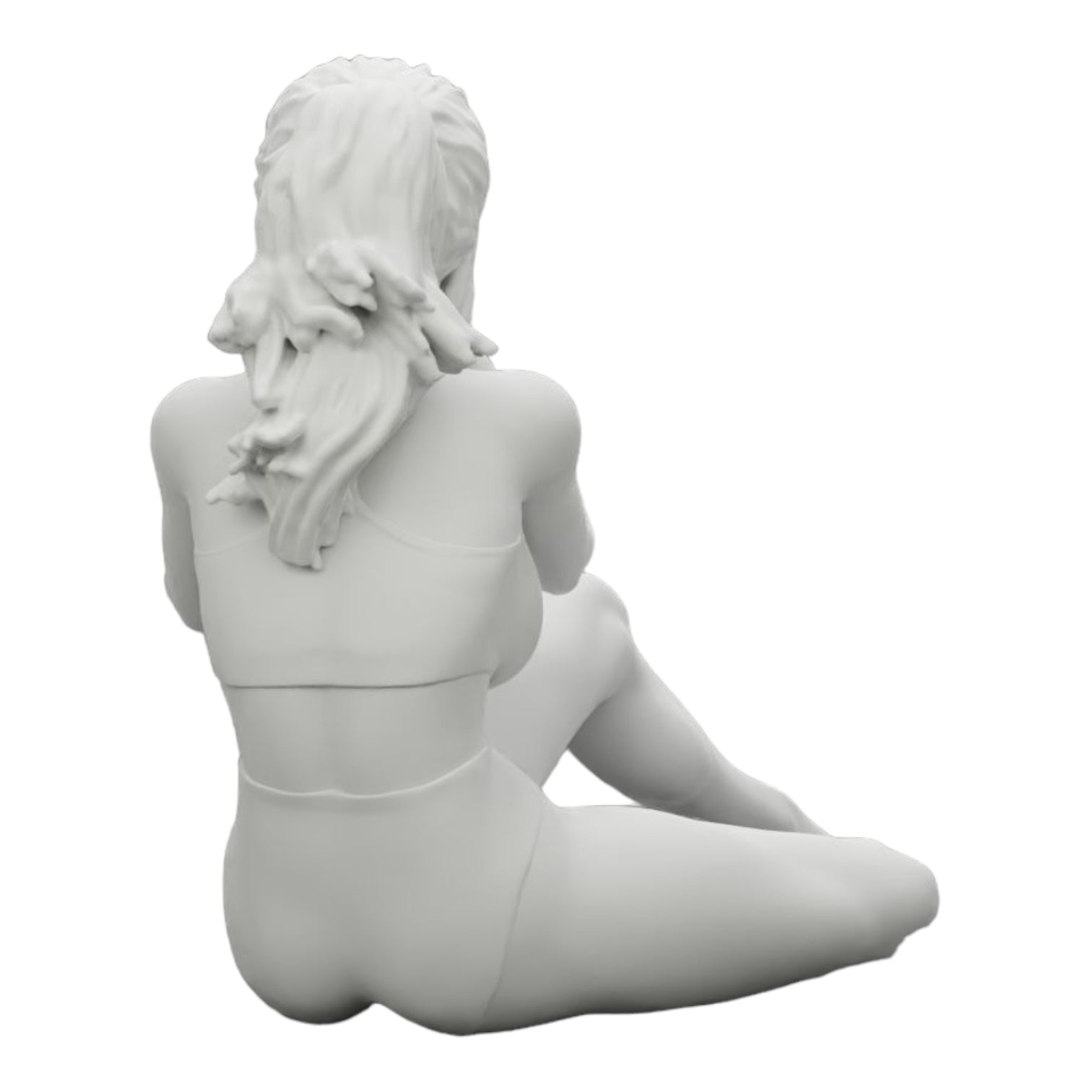 Diorama Modellbau Produktfoto 0: Fotografin im Bikini sitzt und hält eine Kamera (Ref Nr. A35)