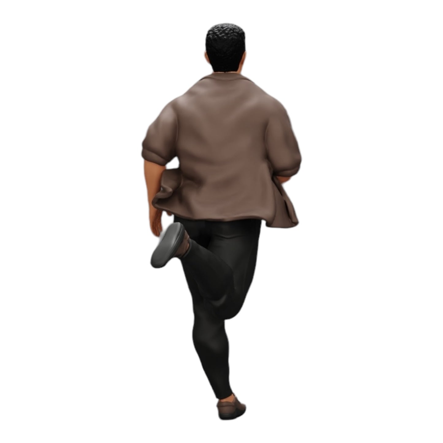 Foto do produto de diorama: Homem em camisa aberta foge da sua prisão (Ref Nr. A41)