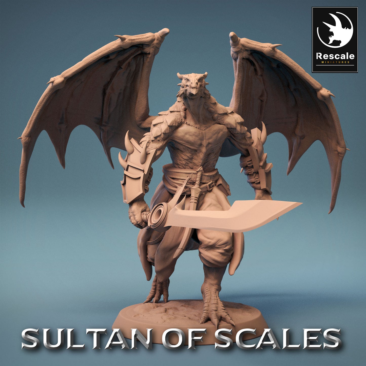 Soldado Dragão - Poderoso Guerreiro do Deserto - Dragonborn (F10)