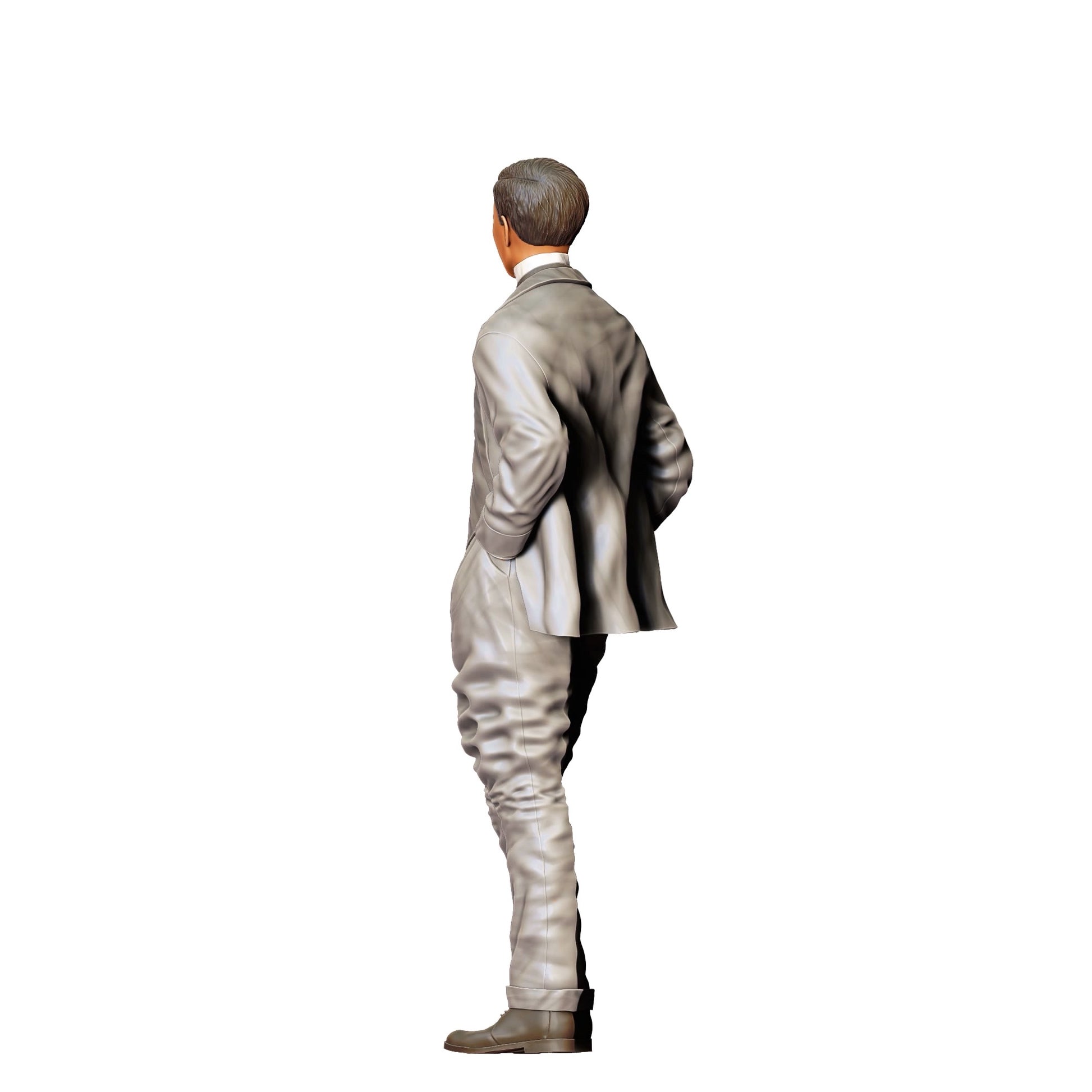 Diorama Model Building Product Photo 0: Old-Fashioned Man in Suit (Ref. No. 305)