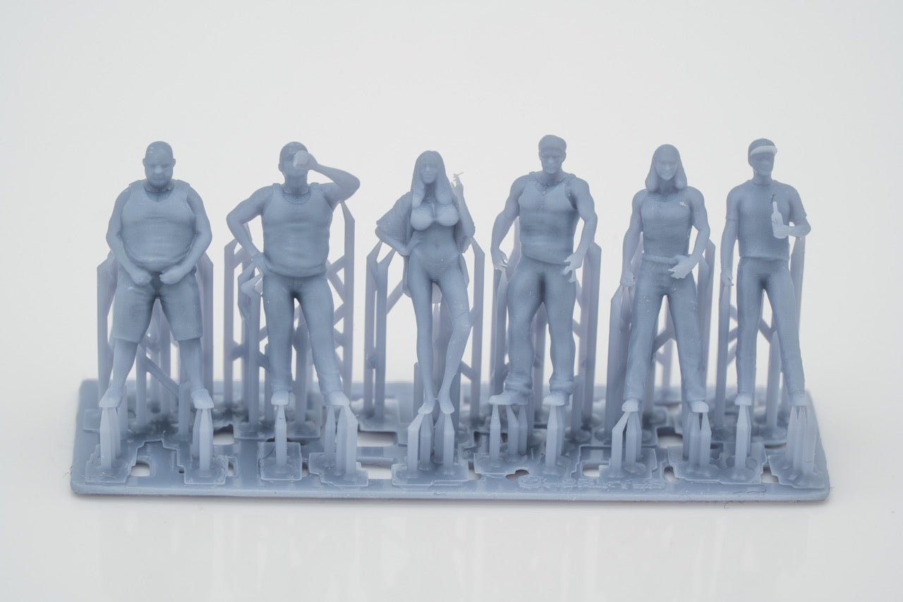 Foto del prodotto Figur H0, 1:72 - Set di figure Rowdy e Rüpel
