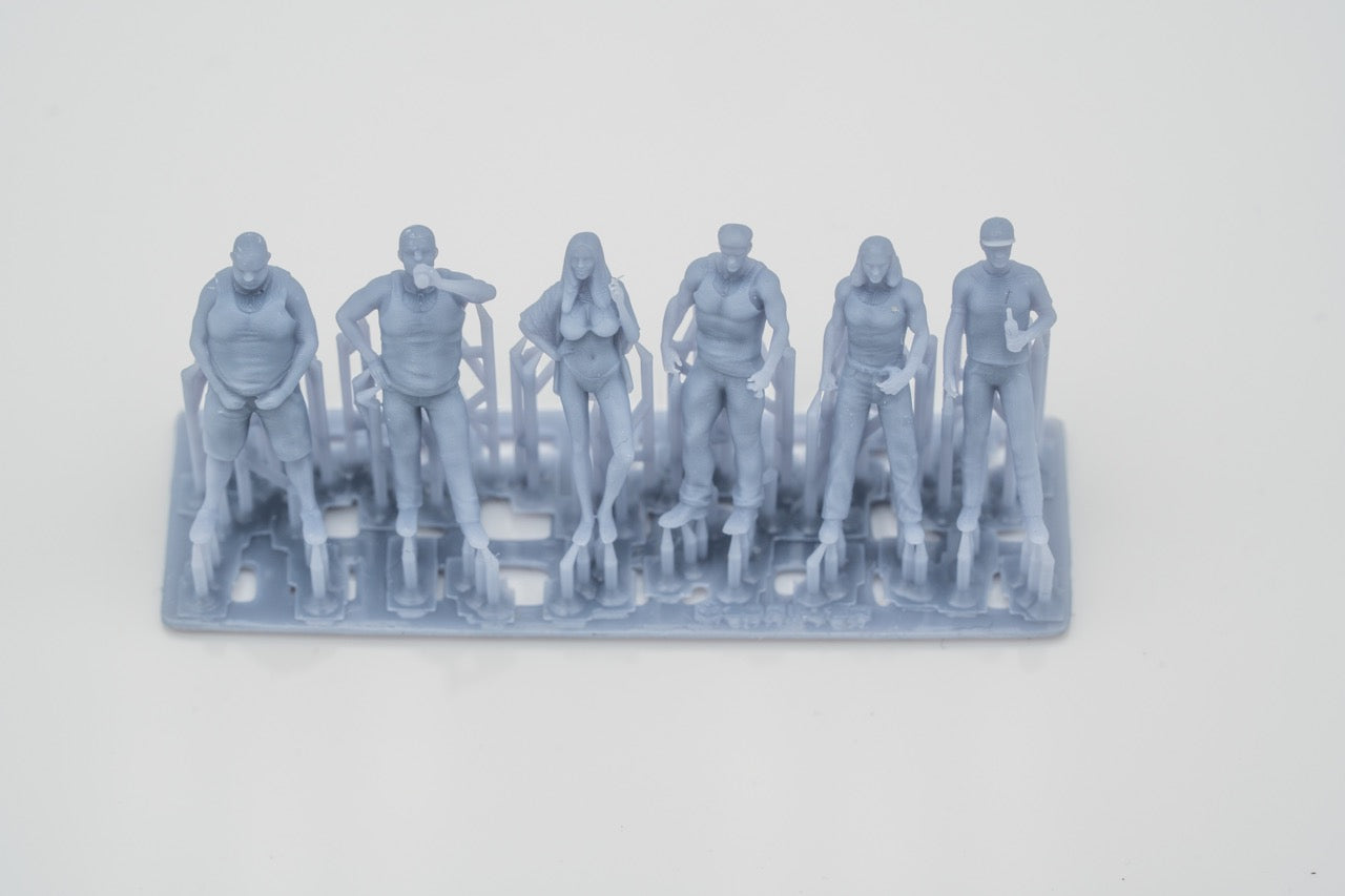 Foto del prodotto Figur H0, 1:72 - Set di figure Rowdy e Rüpel