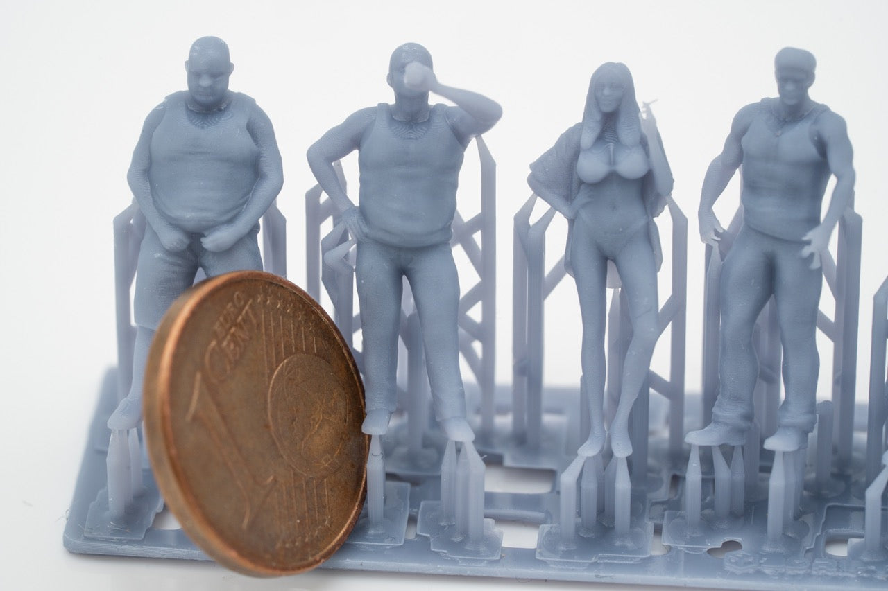 Foto del prodotto Figur H0, 1:72 - Set di figure Rowdy e Rüpel