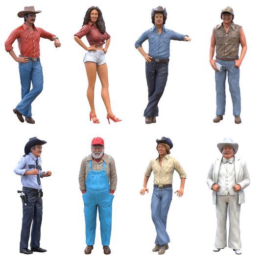 Miniatura: Conjunto de Cowboys e Agricultores (Nr. s25)
