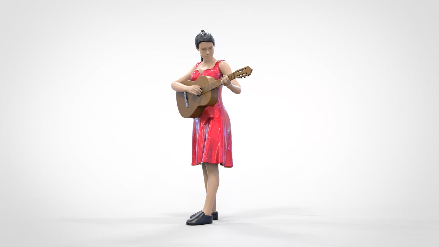 Product photo 0: Musician - Woman with Guitar