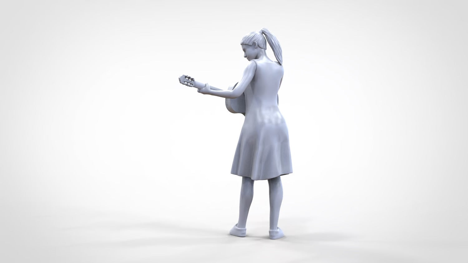 Product photo 0: Musician - Woman with Guitar