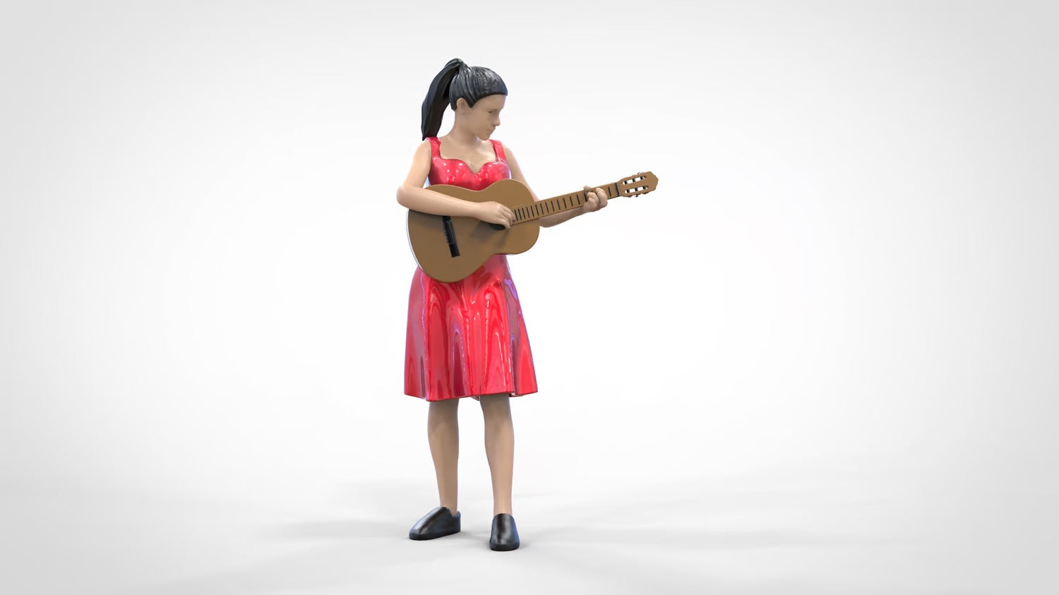 Product photo 0: Musician - Woman with Guitar