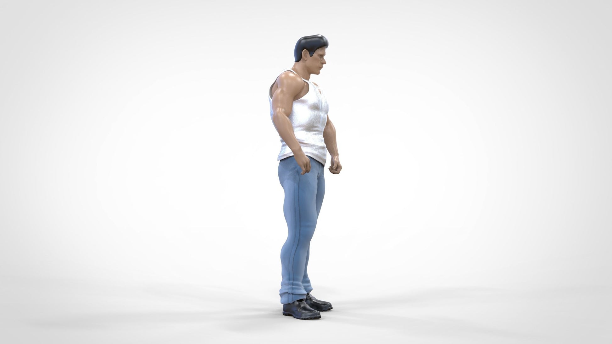 Product photo 0: Musclebound - Bodybuilder in tank top