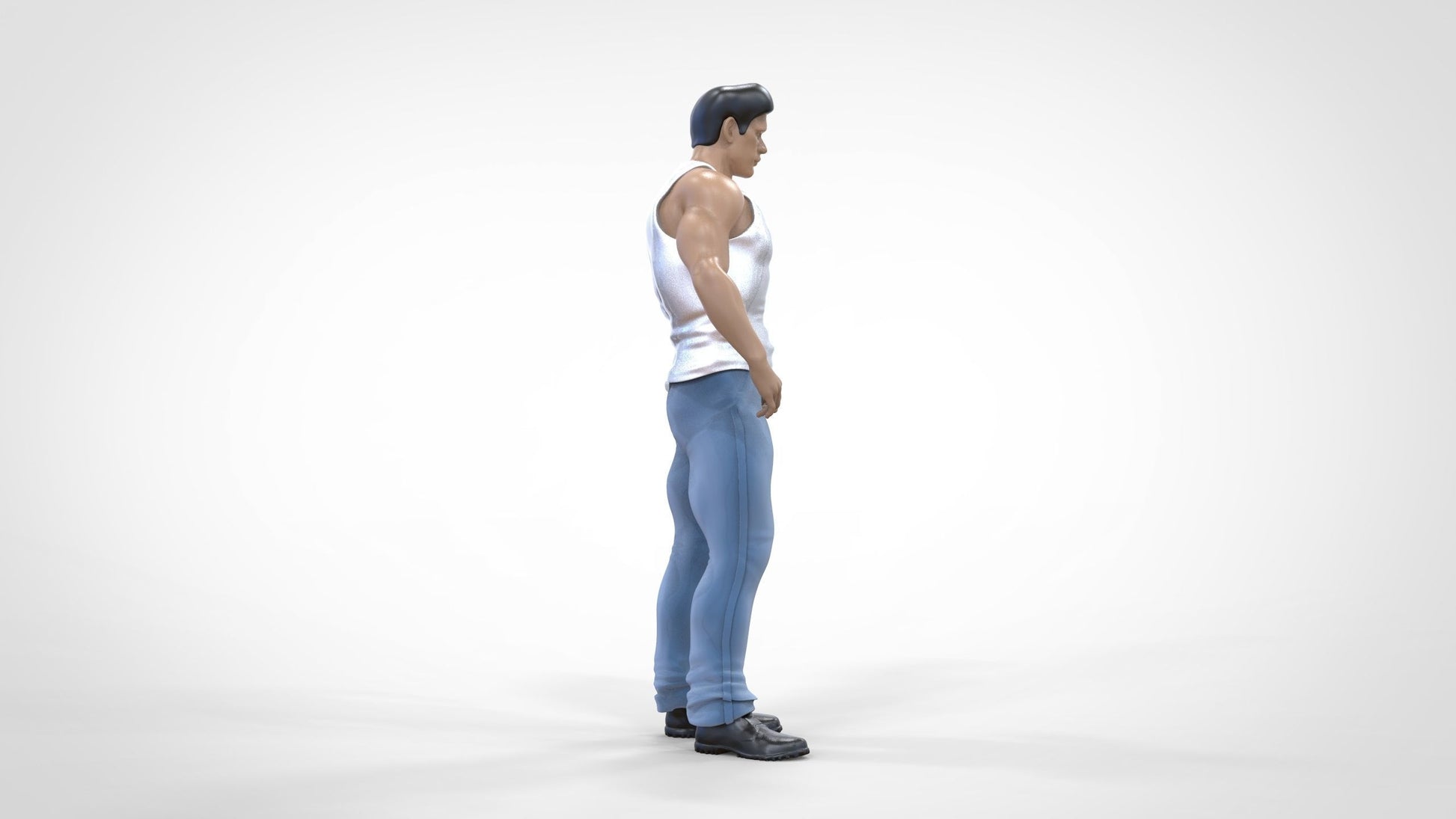 Product photo 0: Musclebound - Bodybuilder in tank top