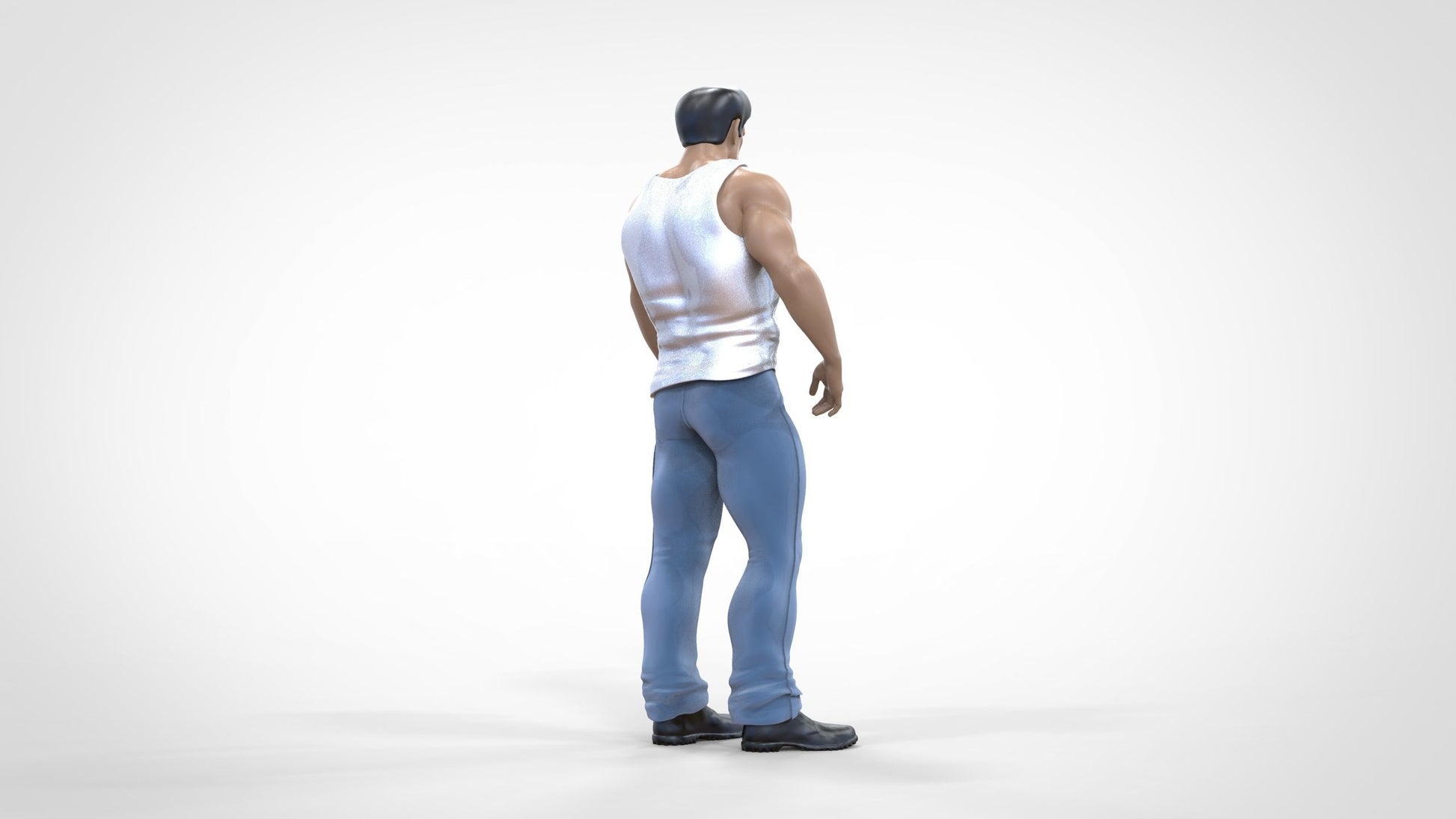 Product photo 0: Musclebound - Bodybuilder in tank top