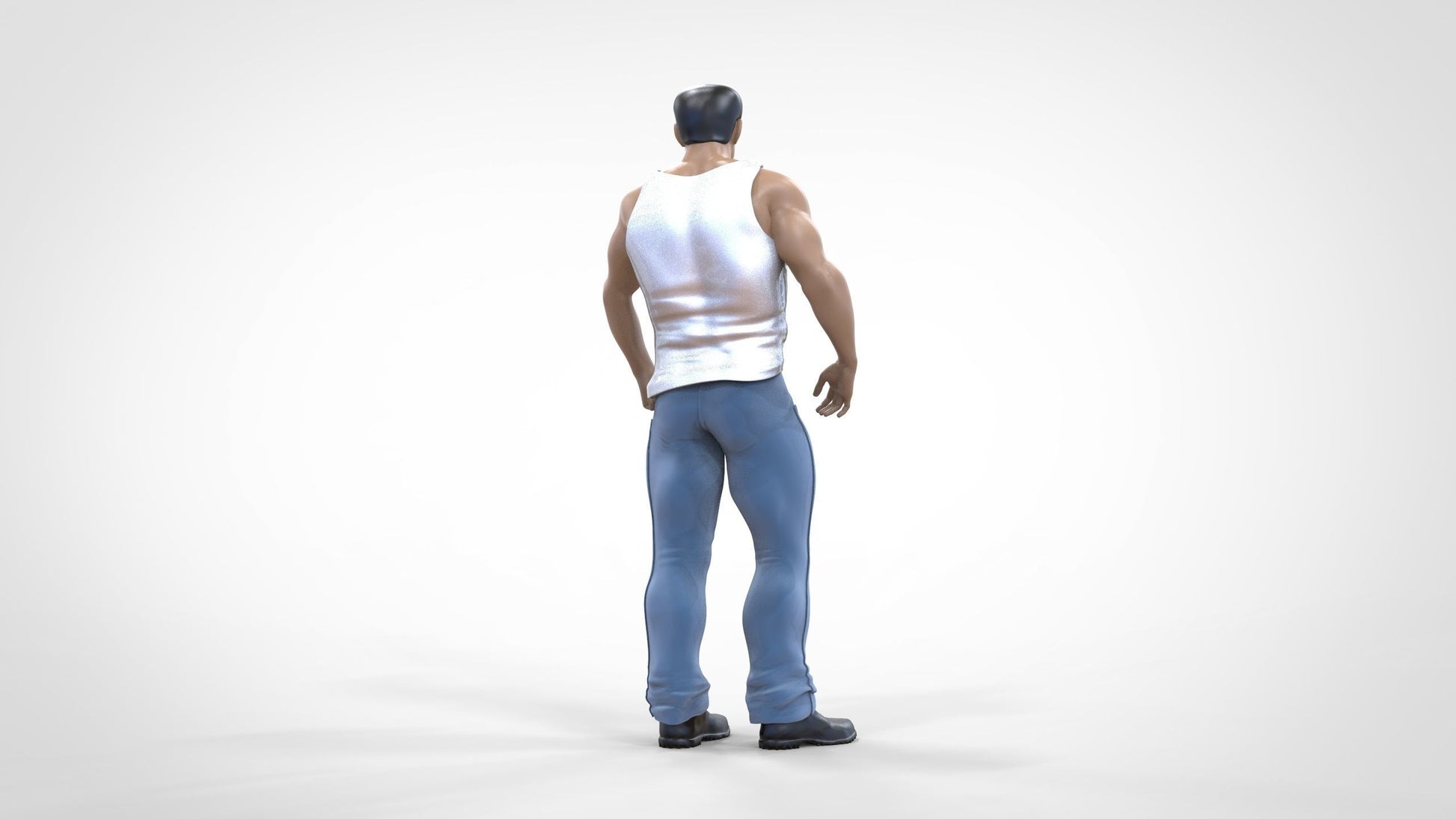 Product photo 0: Musclebound - Bodybuilder in tank top