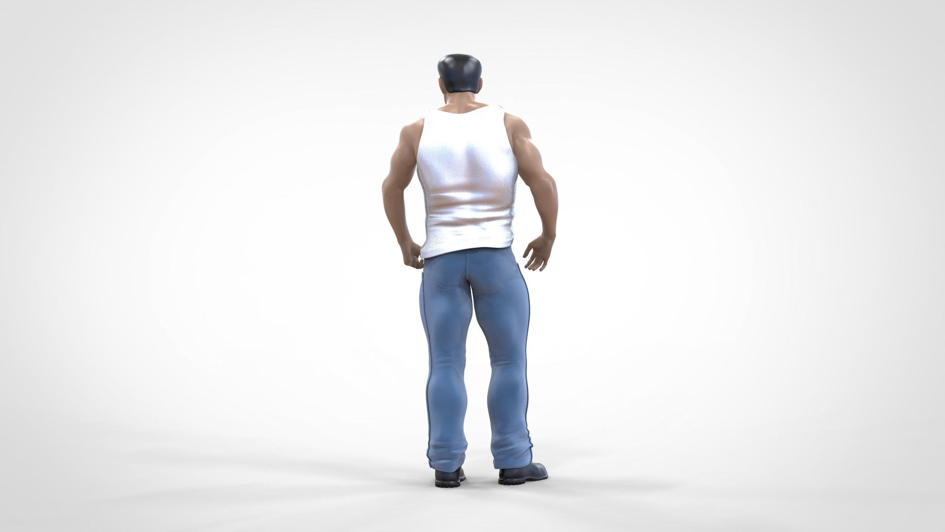 Product photo 0: Musclebound - Bodybuilder in tank top
