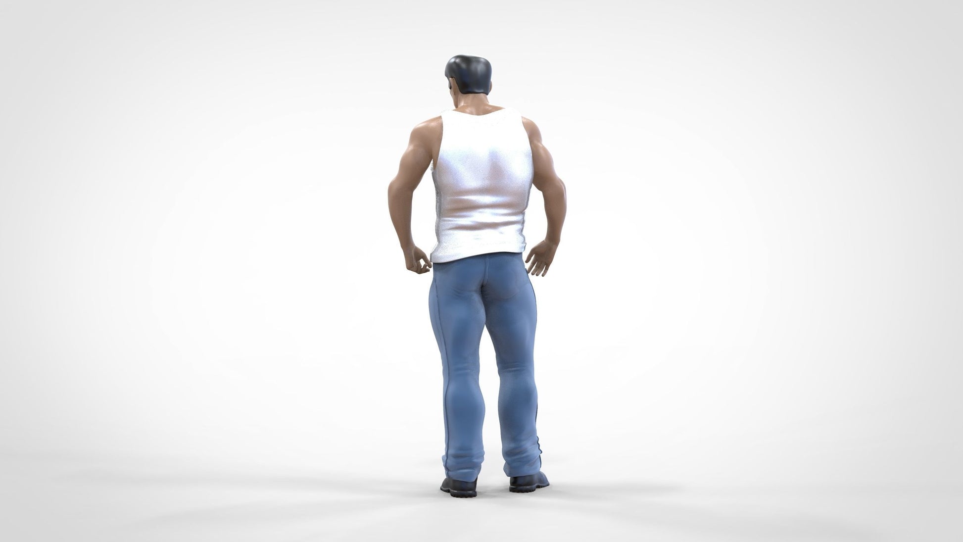 Product photo 0: Musclebound - Bodybuilder in tank top