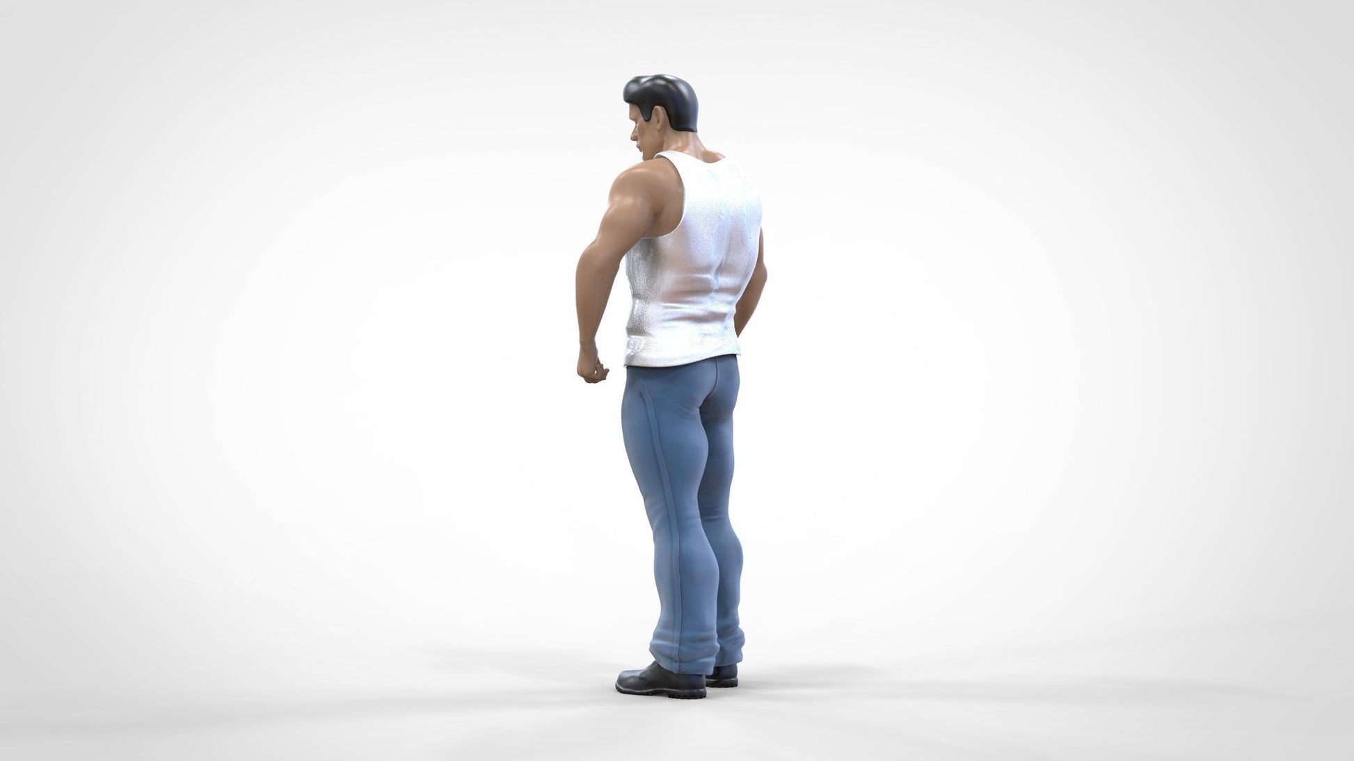 Product photo 0: Musclebound - Bodybuilder in tank top