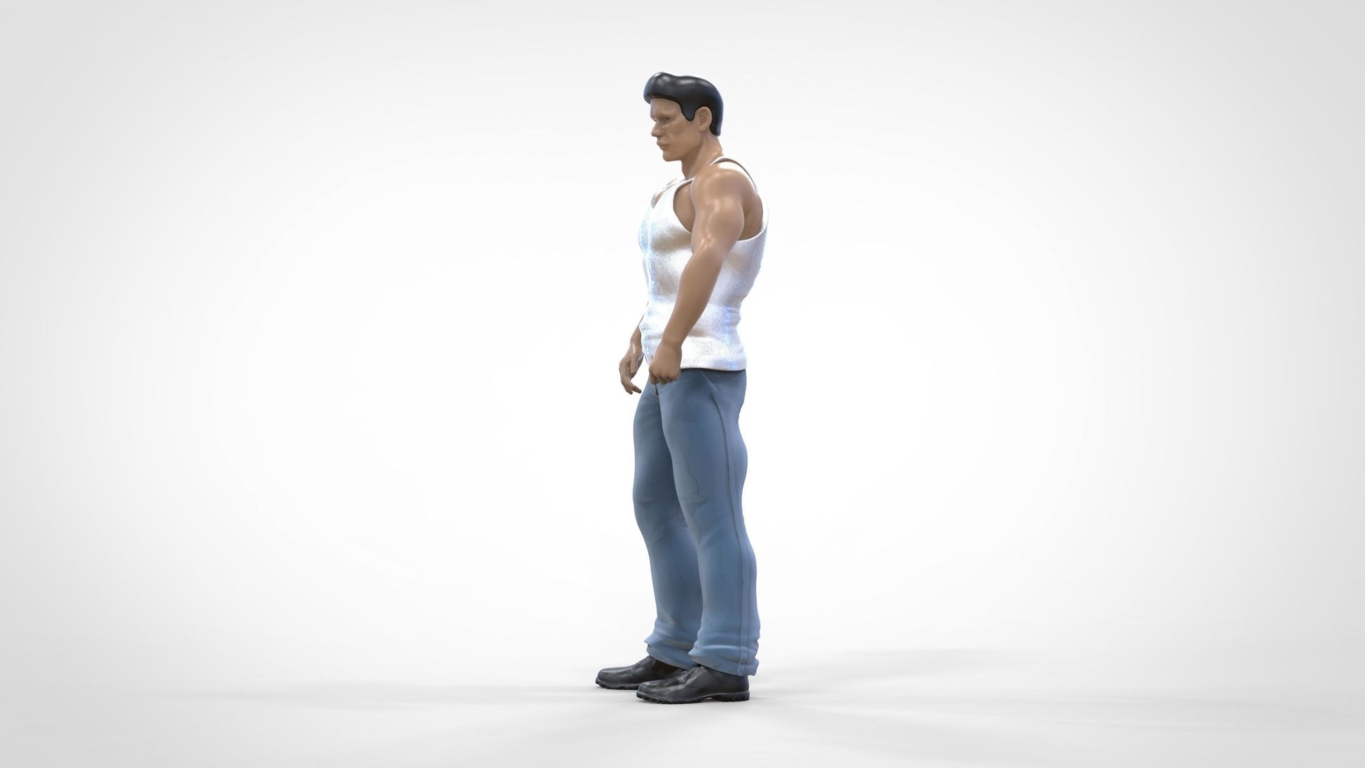 Product photo 0: Musclebound - Bodybuilder in tank top