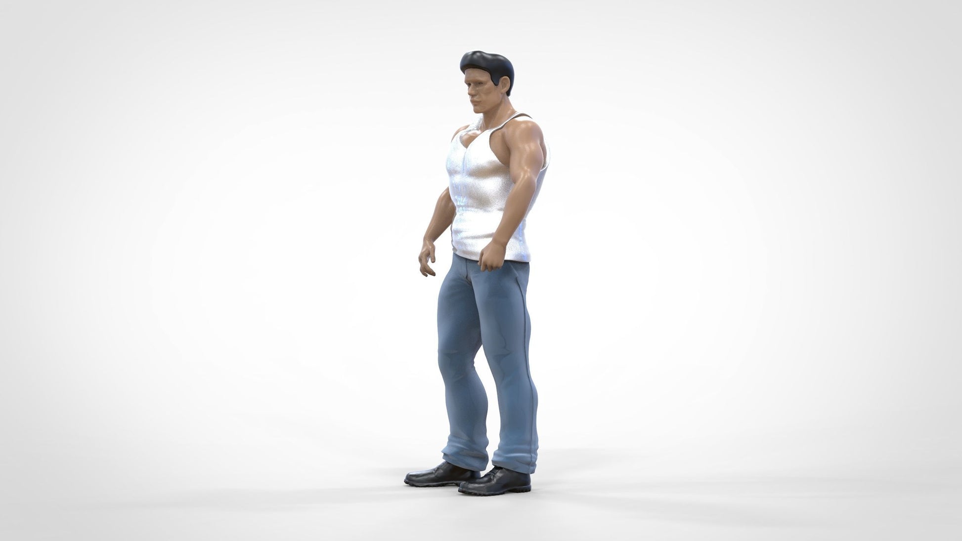 Product photo 0: Musclebound - Bodybuilder in tank top