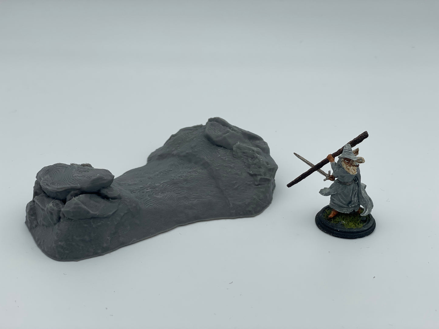 Foto do produto Tabletop 28mm The Printing Goes Ever On (TPGEO) 0: Terreno de Colina Tipo B - Elevação Suave em Paisagem de Grama