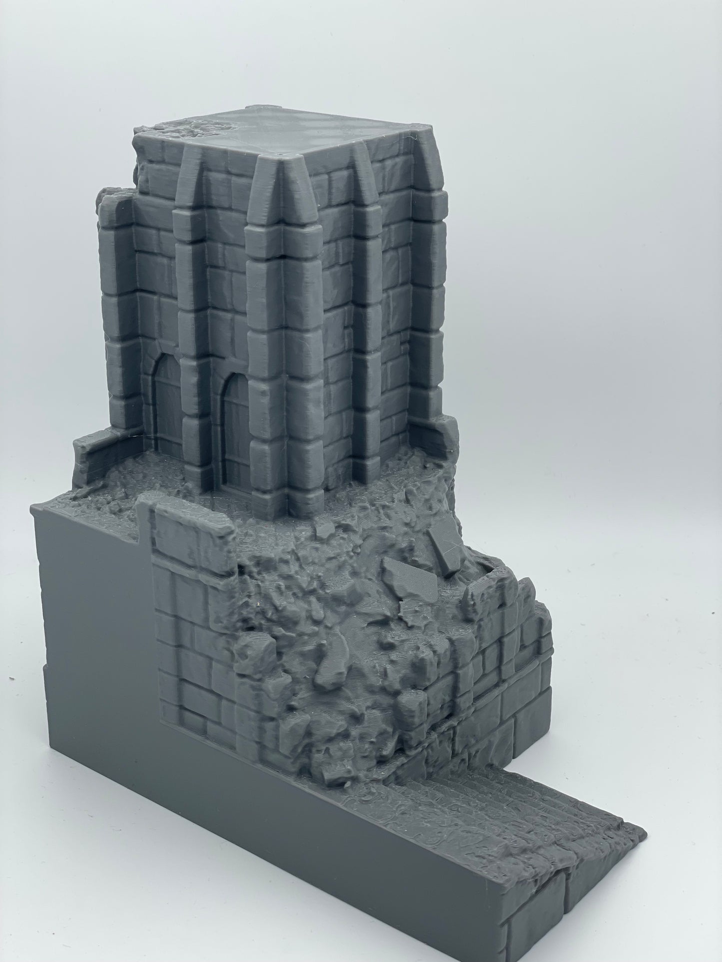 Produktová fotografie Tabletop 28mm The Printing Goes Ever On (TPGEO) 0: Ruina středověké věže - zbytky vojenské budovy - zničená základna