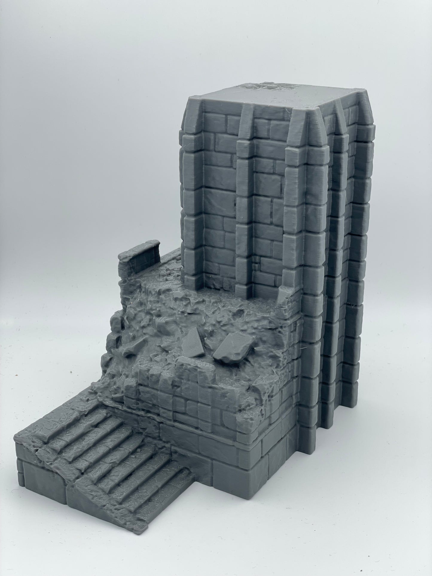 Produktová fotografie Tabletop 28mm The Printing Goes Ever On (TPGEO) 0: Ruina středověké věže - zbytky vojenské budovy - zničená základna