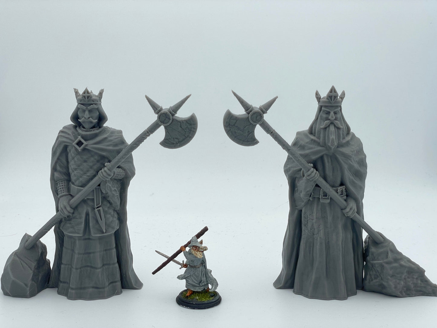 Produktová fotografie Tabletop 28mm The Printing Goes Ever On (TPGEO) 0: Sochy králů - Svědci minulých království - Památka na mocné vládce