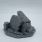 Produktfoto Tabletop 28mm The Printing Goes Ever On (TPGEO)  0: Ruinen A-D - Trümmer einer mittelalterlichen Stadt - Reste einer Mauer, Geröll und Steinhaufen