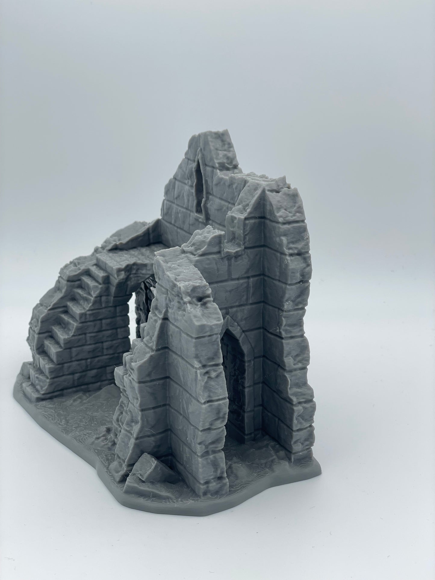 Produktová fotografie Tabletop 28mm The Printing Goes Ever On (TPGEO) 0: Ruina E - Trosek středověkého města - Zničený dům