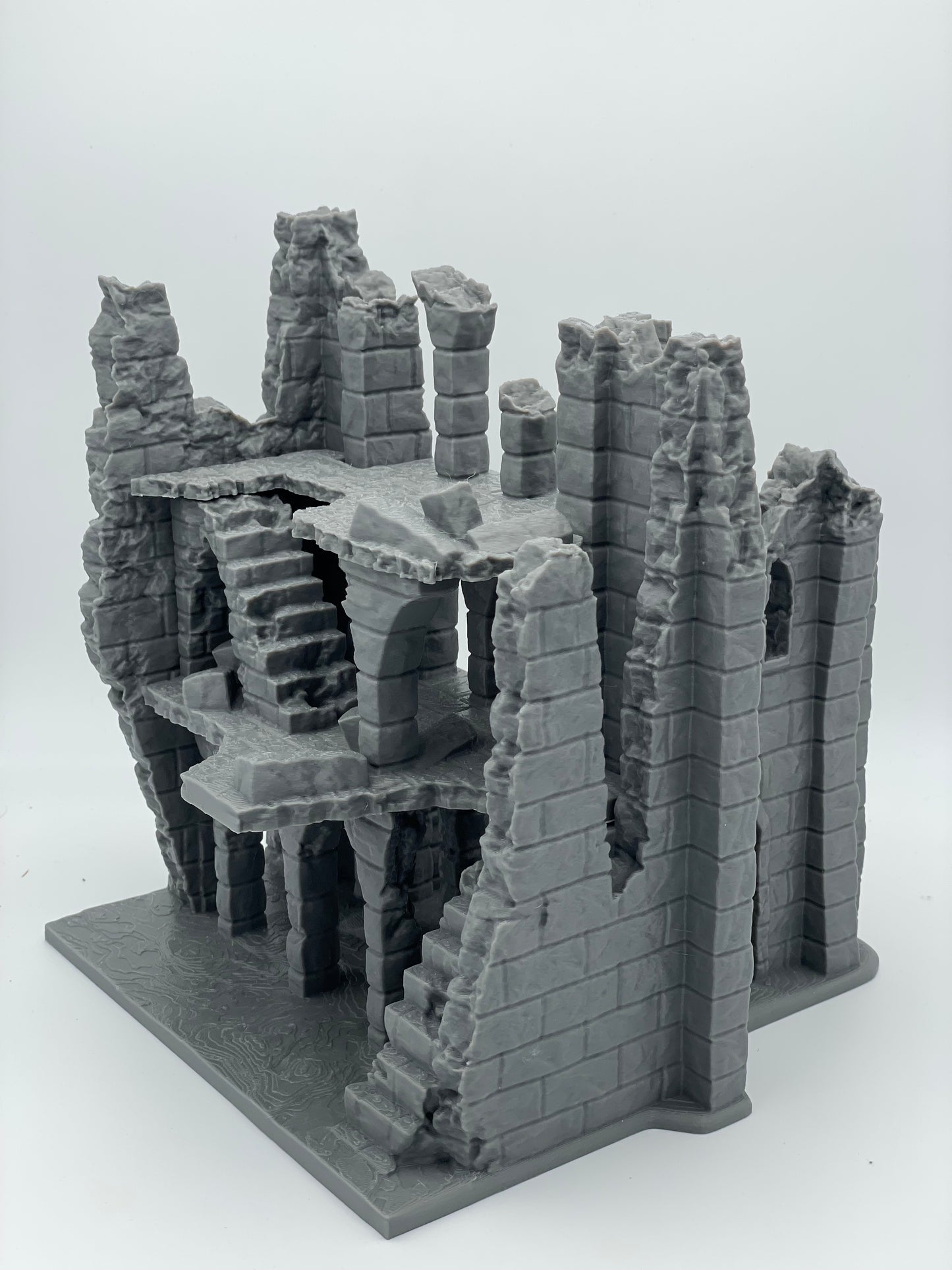 Produktová fotografie Tabletop 28mm The Printing Goes Ever On (TPGEO) 0: Ruina E - Trosek středověkého města - Zničený dům