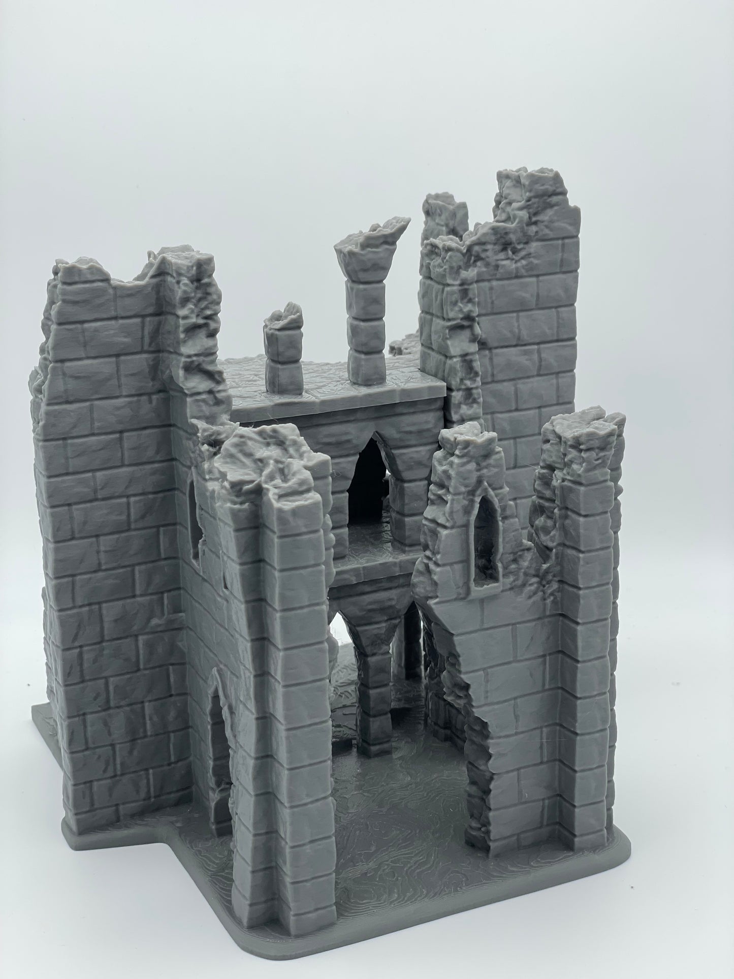 Produktová fotografie Tabletop 28mm The Printing Goes Ever On (TPGEO) 0: Ruina E - Trosek středověkého města - Zničený dům