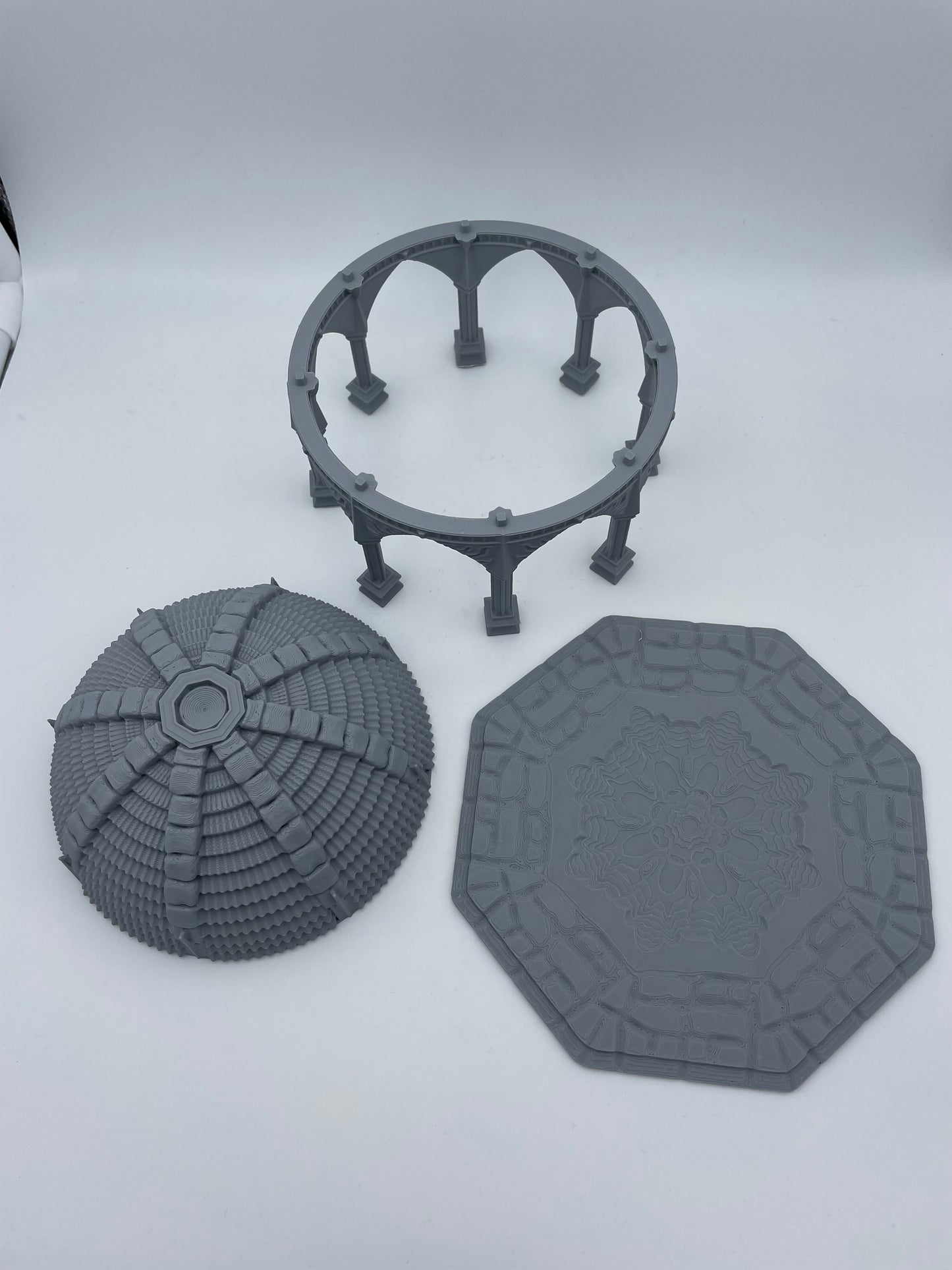 Produktová fotografie Tabletop 28mm The Printing Goes Ever On (TPGEO) 0: Fehntop Přední stanice - Počasím zasažená pevnost v divočině