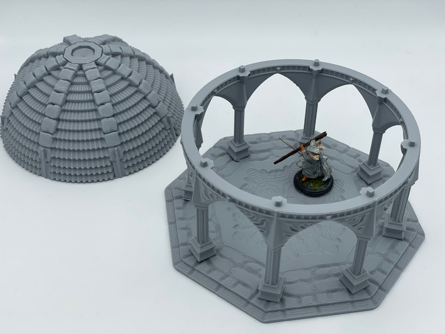 Produktová fotografie Tabletop 28mm The Printing Goes Ever On (TPGEO) 0: Fehntop Přední stanice - Počasím zasažená pevnost v divočině