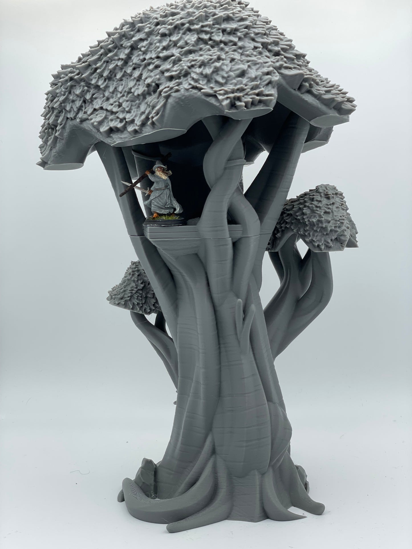 Produktová fotografie Tabletop 28mm Tisk pokračuje dál (TPGEO) 0: Velký elfí strom - Vysoká vyhlídka elfů lesa