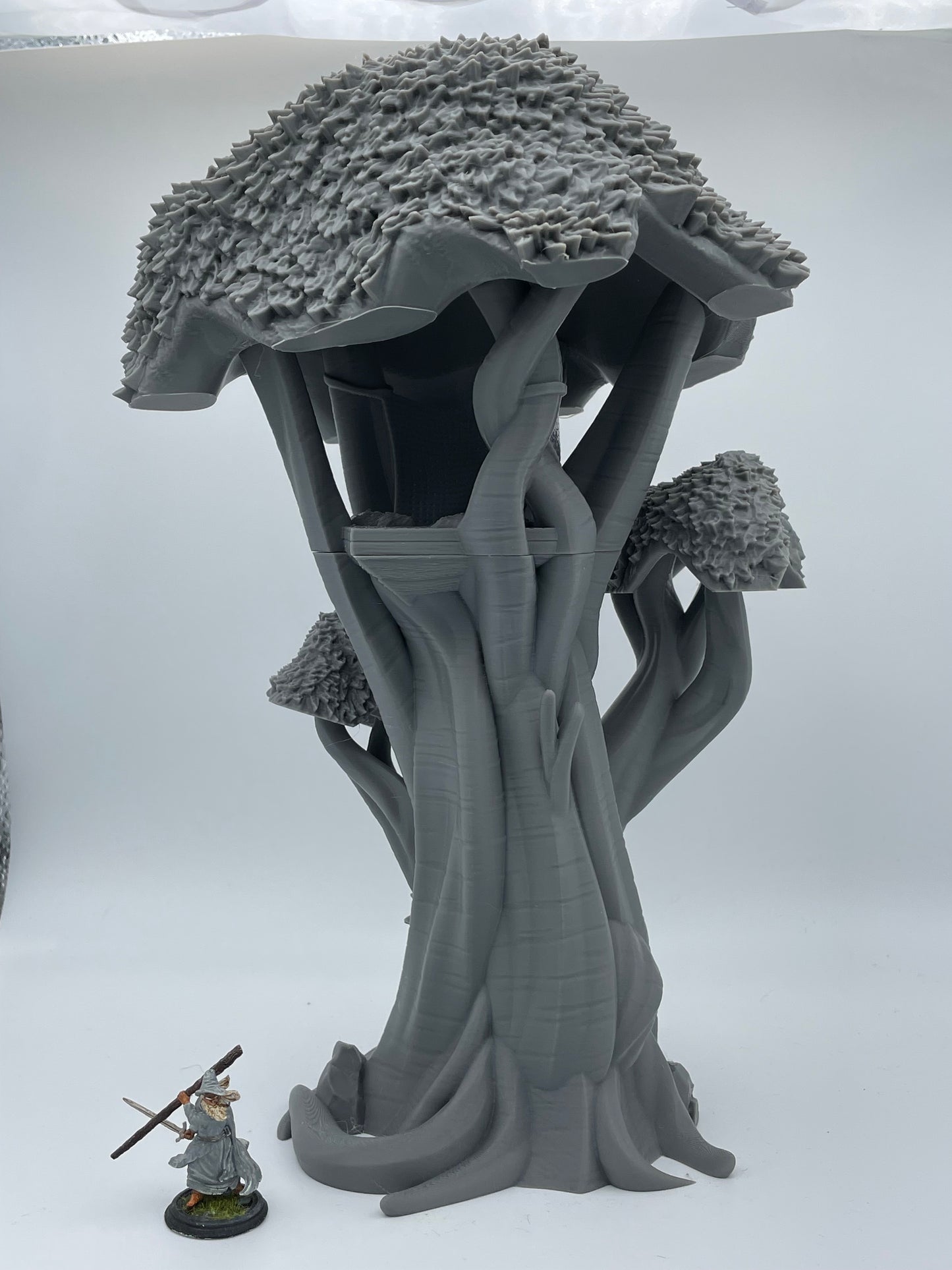 Produktová fotografie Tabletop 28mm Tisk pokračuje dál (TPGEO) 0: Velký elfí strom - Vysoká vyhlídka elfů lesa