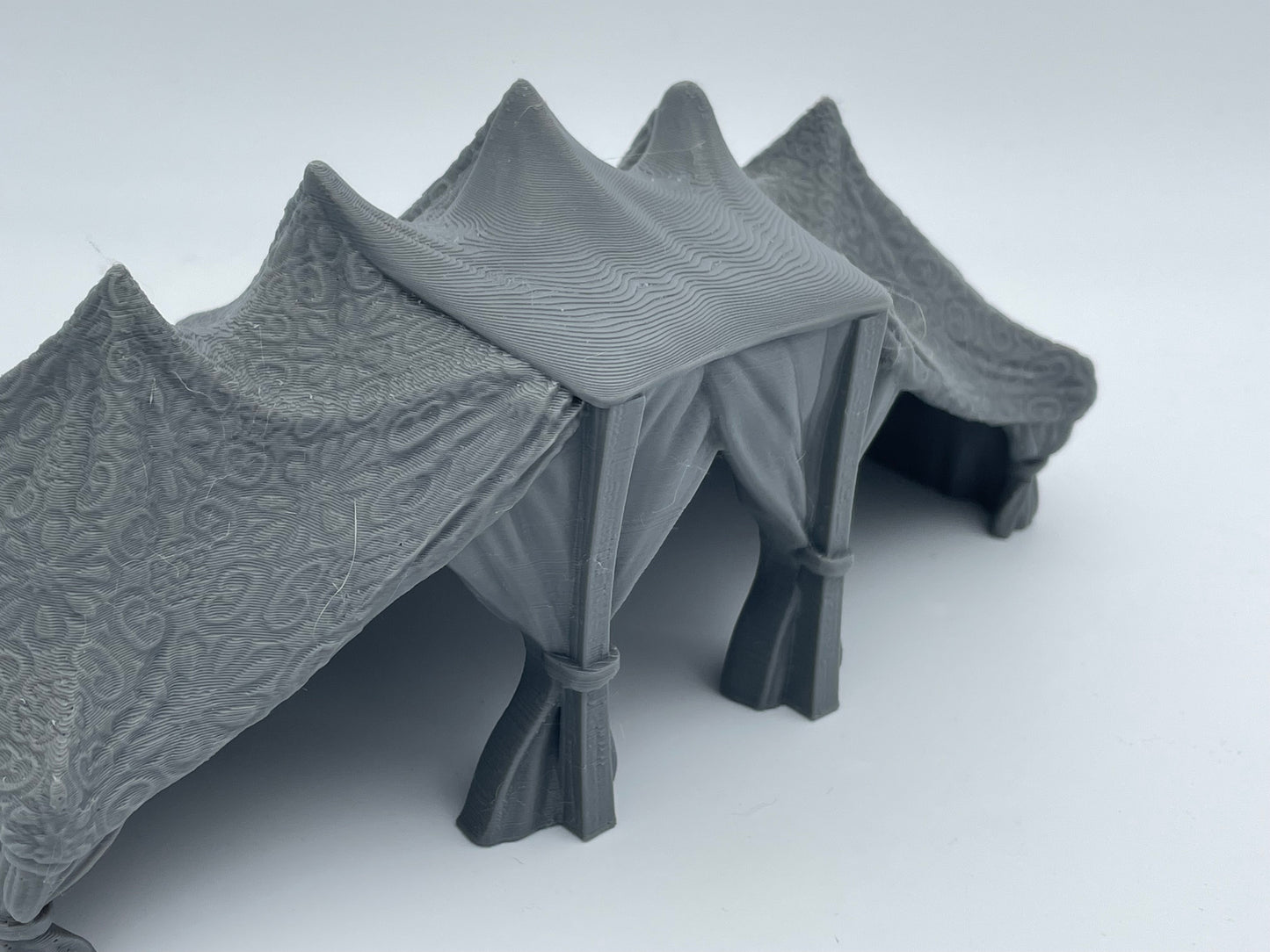 Foto do produto Tabletop 28mm The Printing Goes Ever On (TPGEO) 0: Tenda Oriental B - Refúgio no Deserto - Habitações Móveis dos Guerreiros do Sul