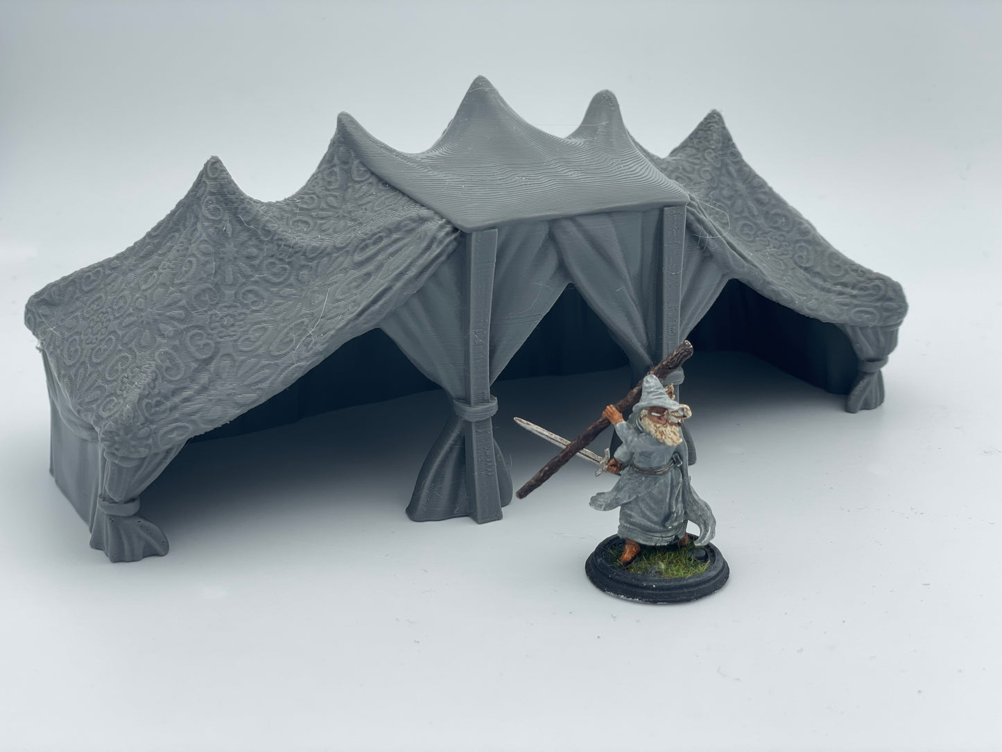 Foto do produto Tabletop 28mm The Printing Goes Ever On (TPGEO) 0: Tenda Oriental B - Refúgio no Deserto - Habitações Móveis dos Guerreiros do Sul