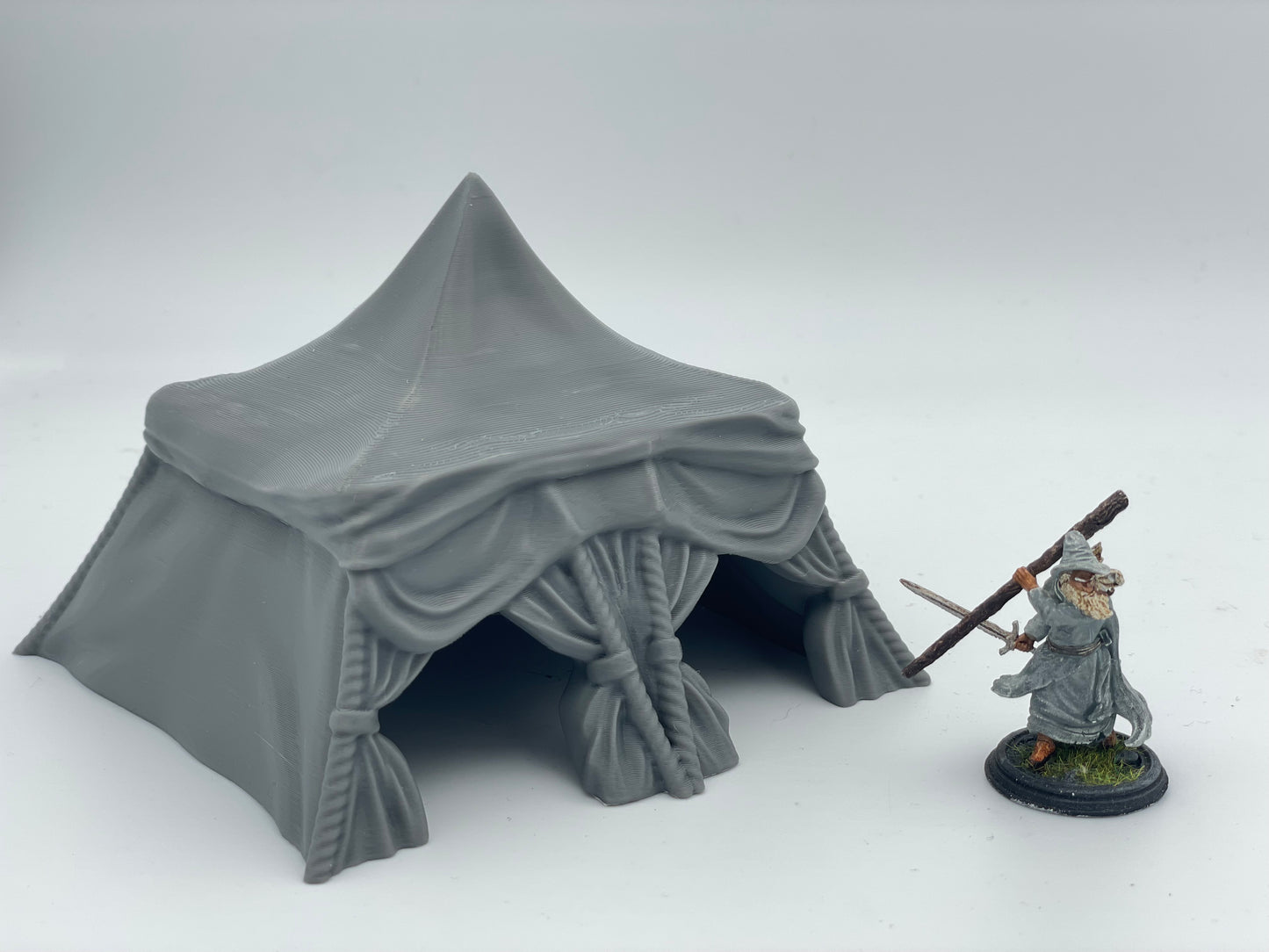 Foto do produto Tabletop 28mm The Printing Goes Ever On (TPGEO) 0: Tenda Oriental C - Abrigo no Deserto - Habitações Móveis dos Guerreiros do Sul