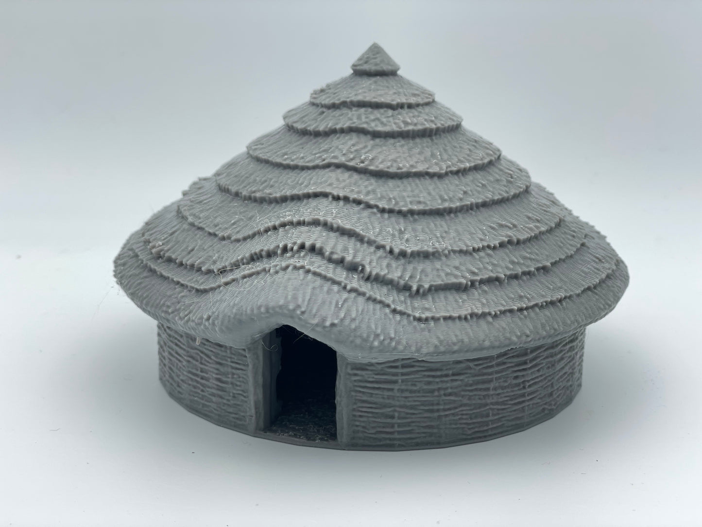 Foto do produto Tabletop 28mm The Printing Goes Ever On (TPGEO) 0: Cabana dos Nativos B - Habitação Primitiva com Telhado de Palha - Casa dos Nativos
