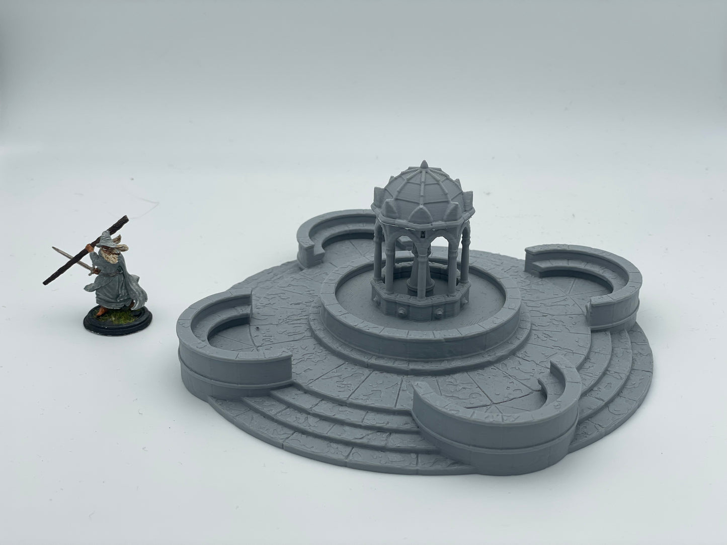 Produktová fotografie Tabletop 28mm The Printing Goes Ever On (TPGEO) 0: Fontána A Ivory City - Fontána království Gonthan