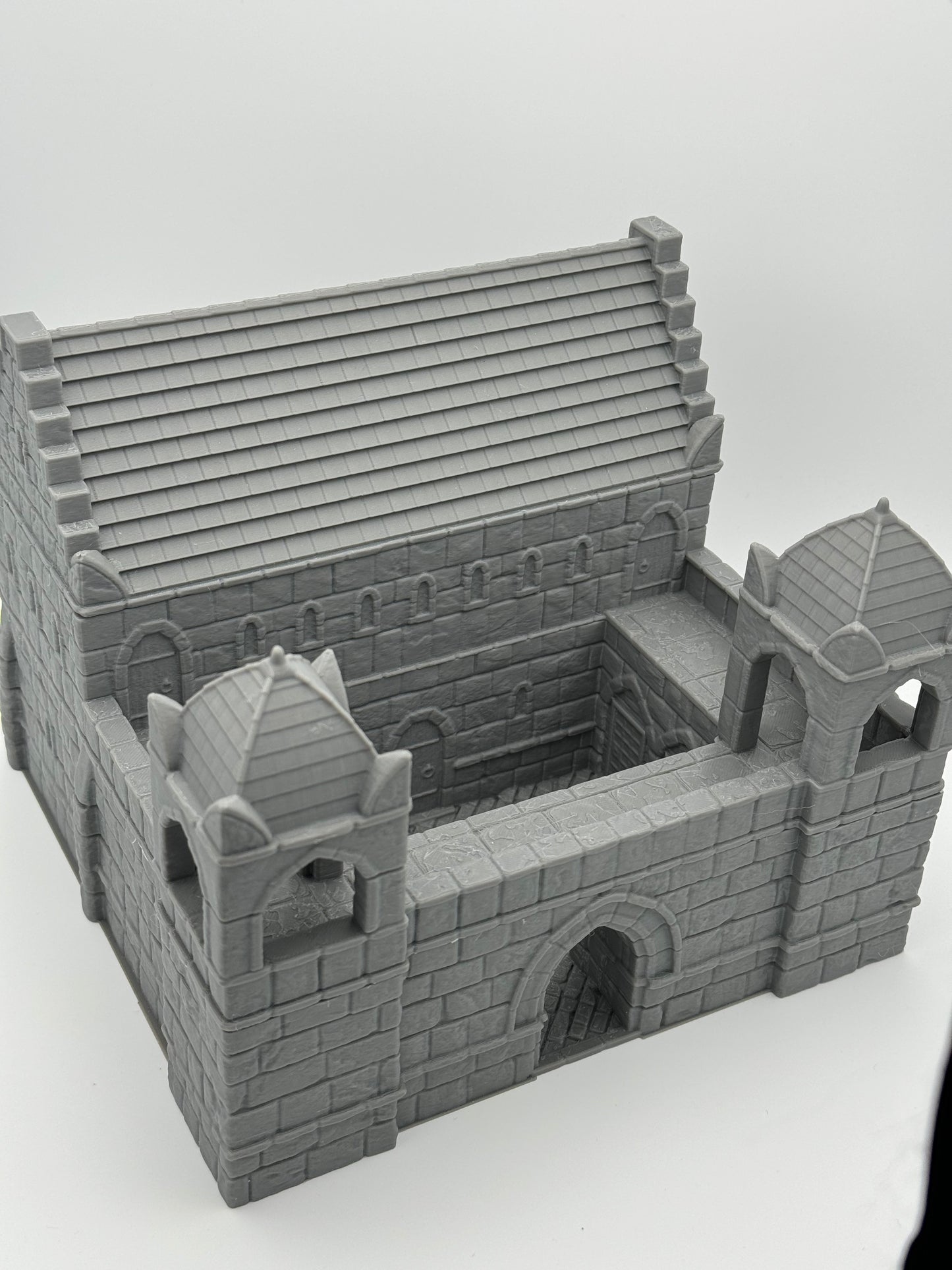 Foto do produto Tabletop 28mm The Printing Goes Ever On (TPGEO) 0: Kaserne Ivory City - Edifício Reino de Gonthan - Terreno de Barracas Tabletop