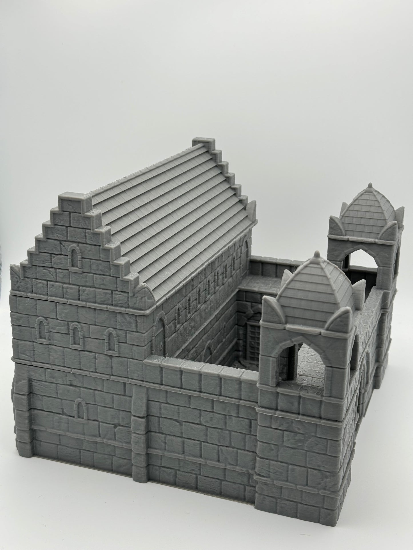 Foto do produto Tabletop 28mm The Printing Goes Ever On (TPGEO) 0: Kaserne Ivory City - Edifício Reino de Gonthan - Terreno de Barracas Tabletop