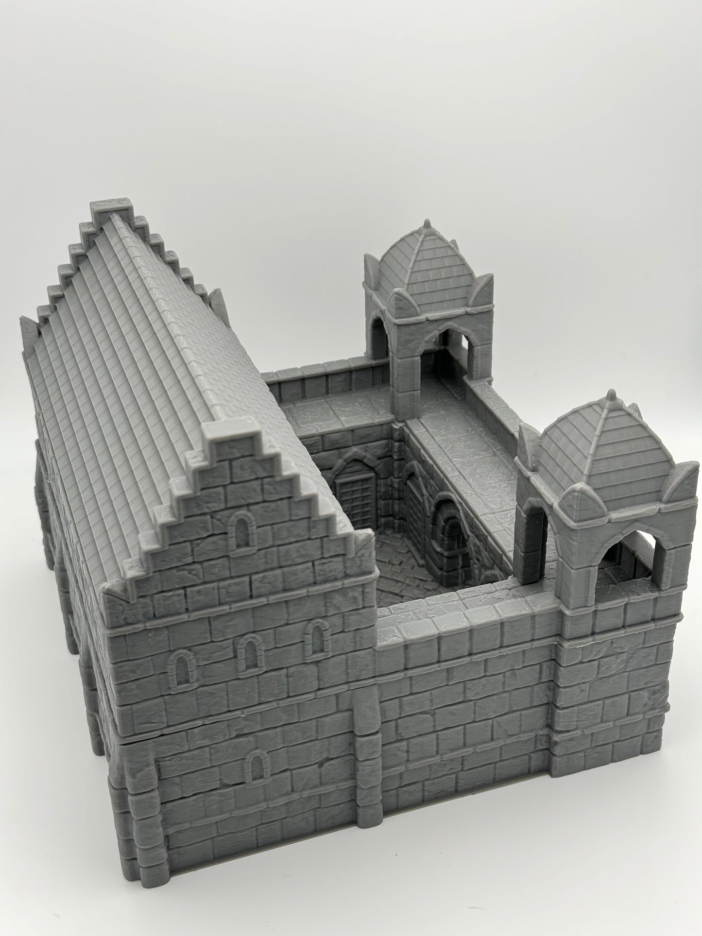 Foto do produto Tabletop 28mm The Printing Goes Ever On (TPGEO) 0: Kaserne Ivory City - Edifício Reino de Gonthan - Terreno de Barracas Tabletop