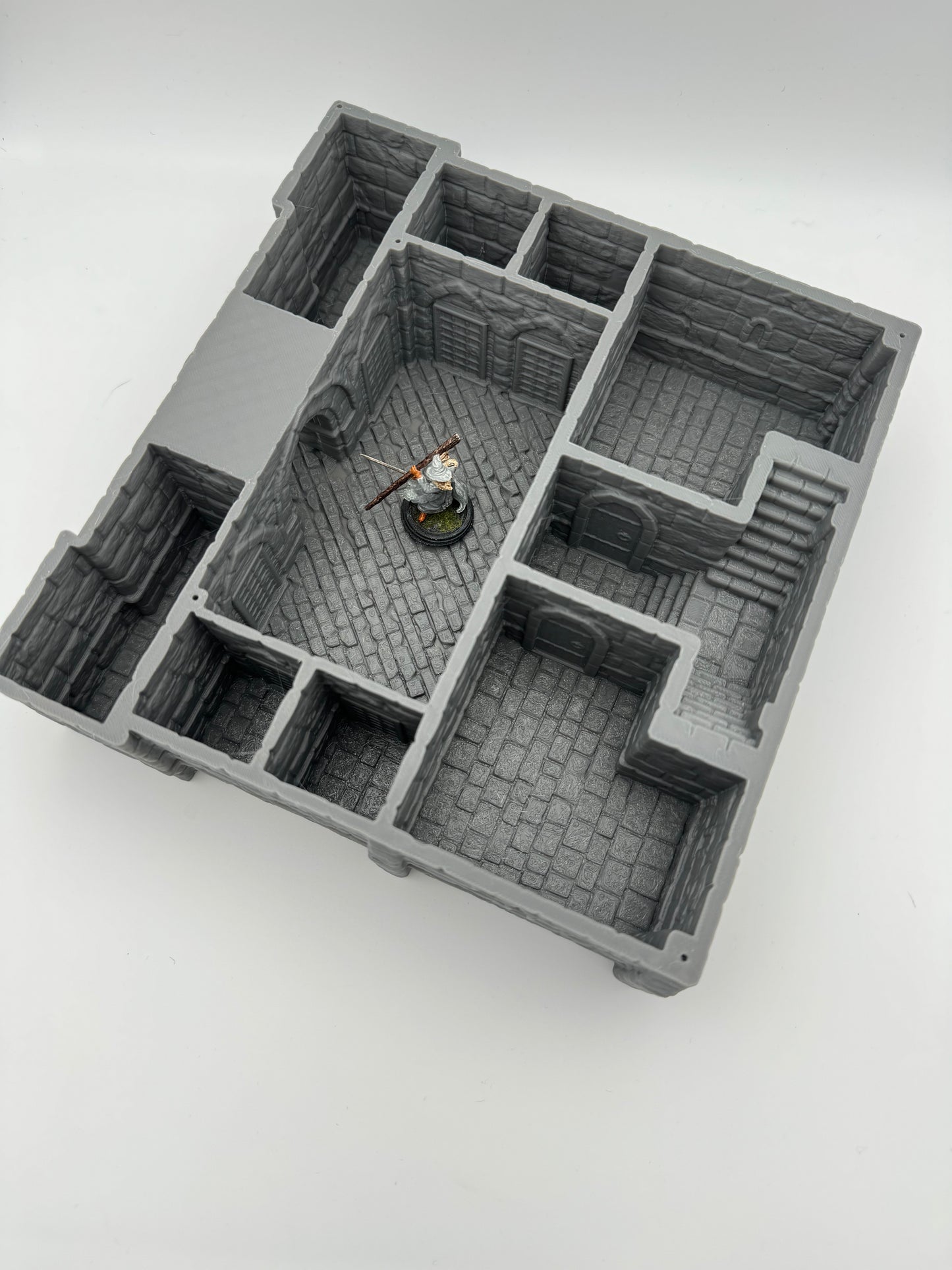 Foto do produto Tabletop 28mm The Printing Goes Ever On (TPGEO) 0: Kaserne Ivory City - Edifício Reino de Gonthan - Terreno de Barracas Tabletop