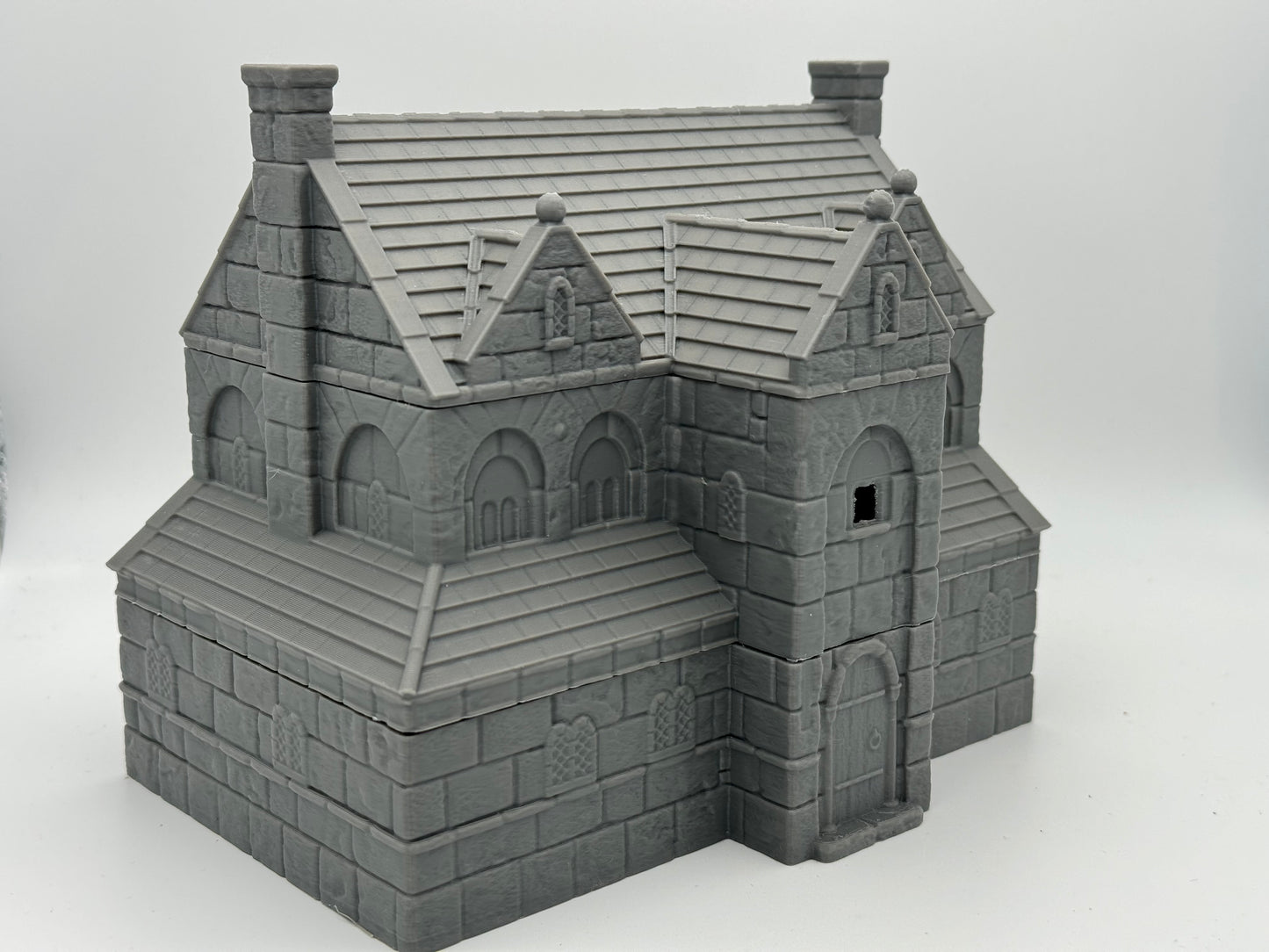 Foto do produto Tabletop 28mm The Printing Goes Ever On (TPGEO) 0: Gasthaus Ivory City - Edifício Reino de Gonthan - Terreno de Tabuleiro Inn