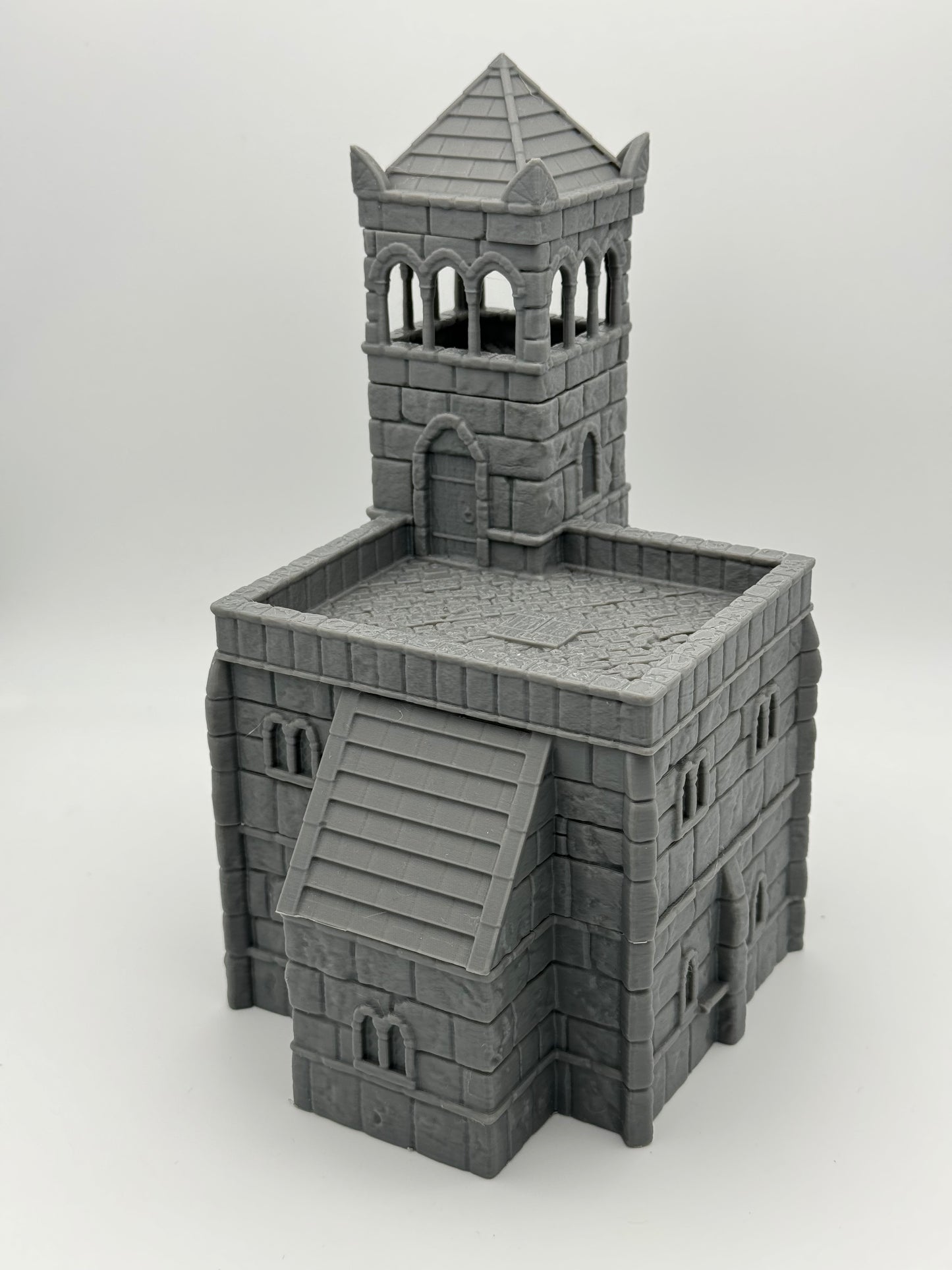 Foto do produto Tabletop 28mm The Printing Goes Ever On (TPGEO) 0: Câmara Municipal da Cidade de Marfim - Edifício do Reino de Gonthan - Terreno de Tabletop Câmara Municipal